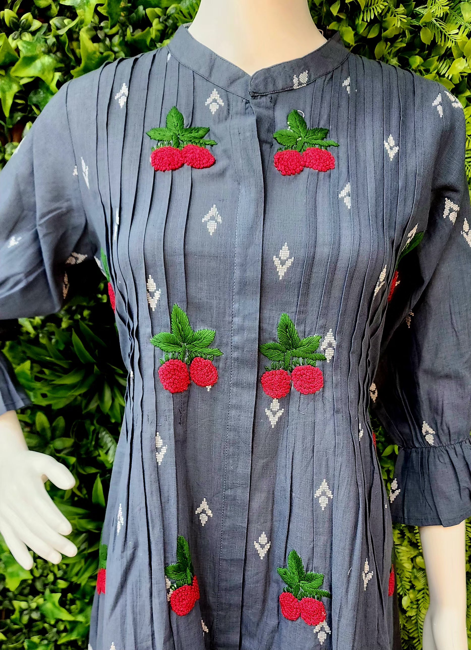 Jamdani Cotton Premium Frock