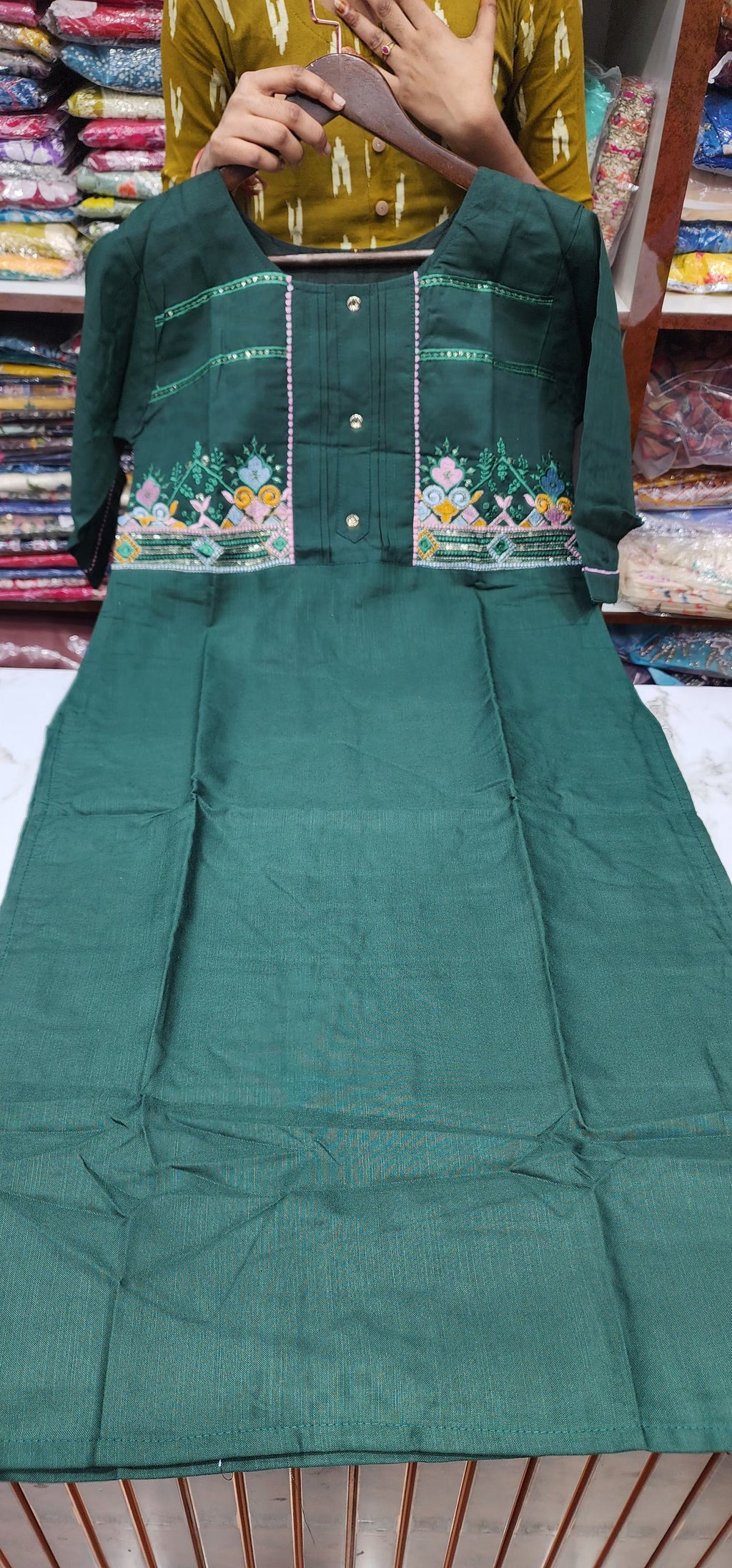 Cotton Coat model Kurti