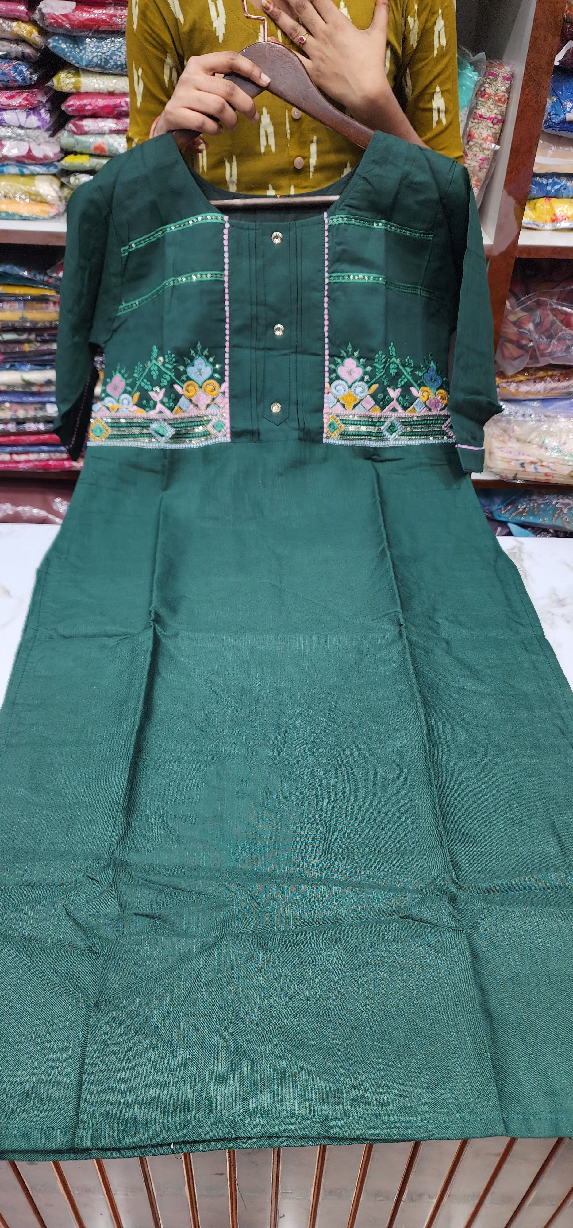 Cotton Coat model Kurti