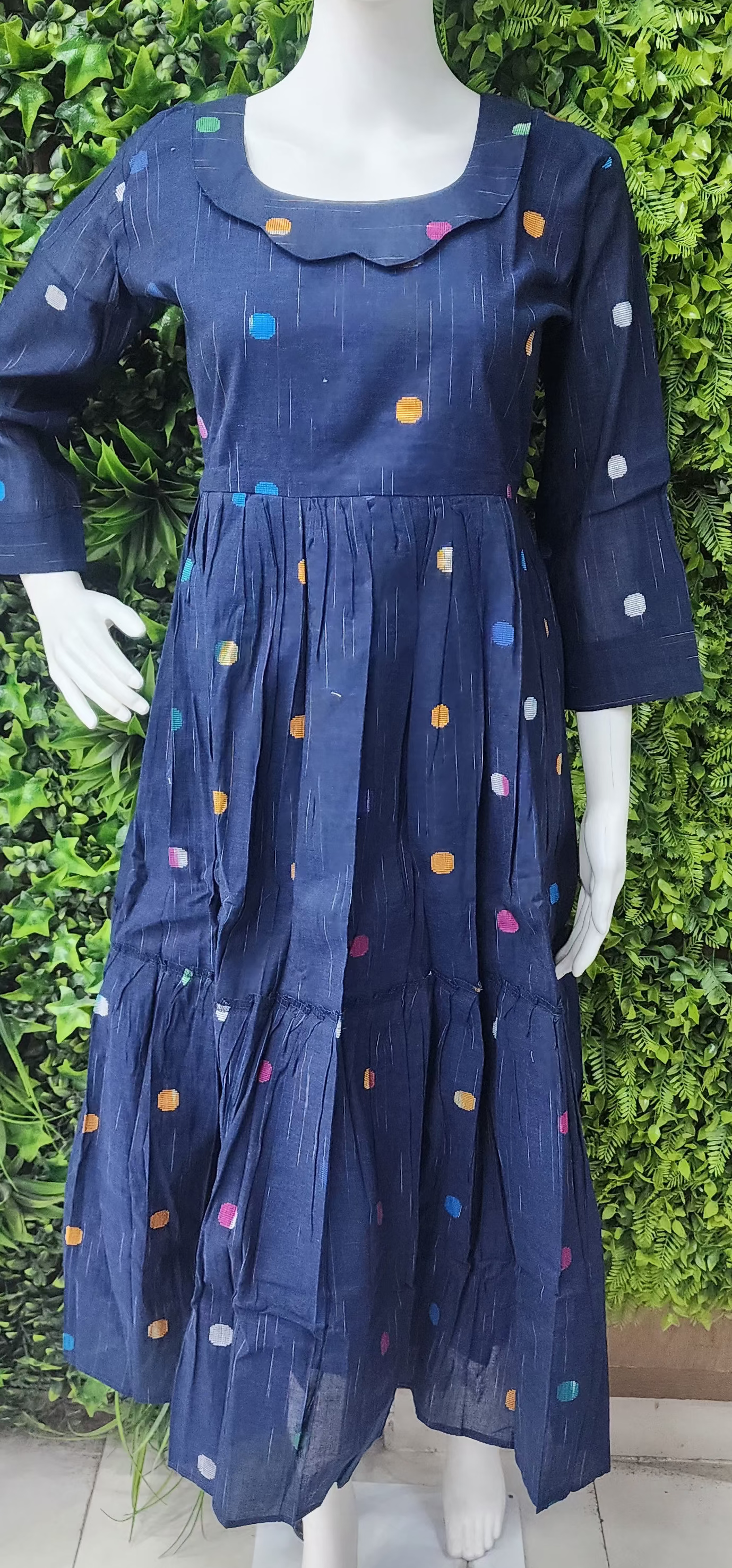 Jamdhani Casual frock