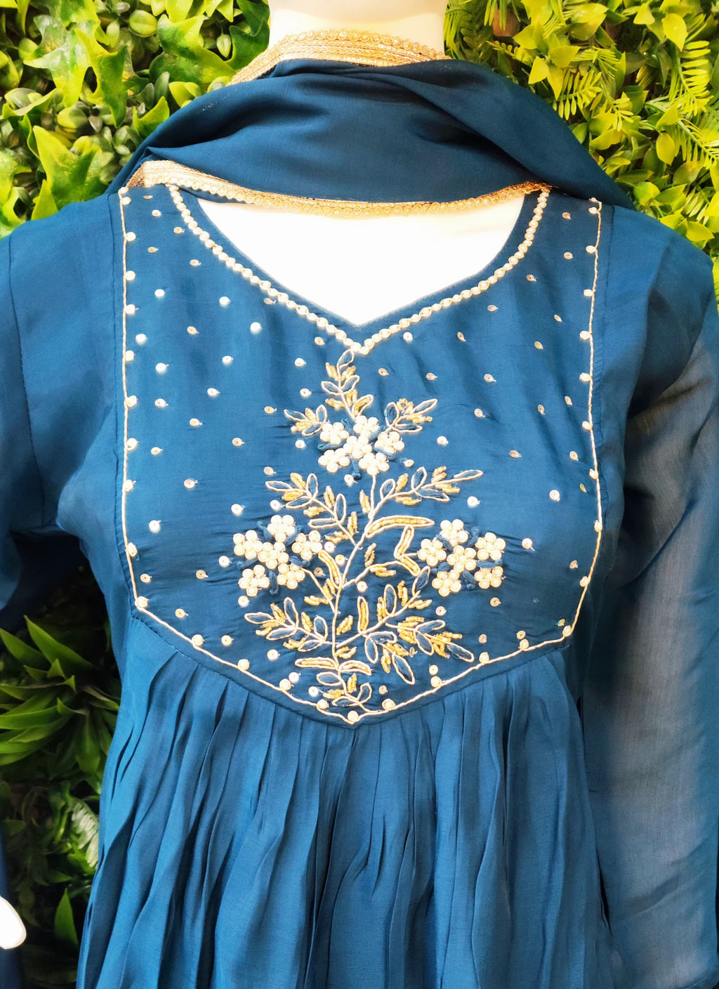 Roman shimmer Umbrella Dress