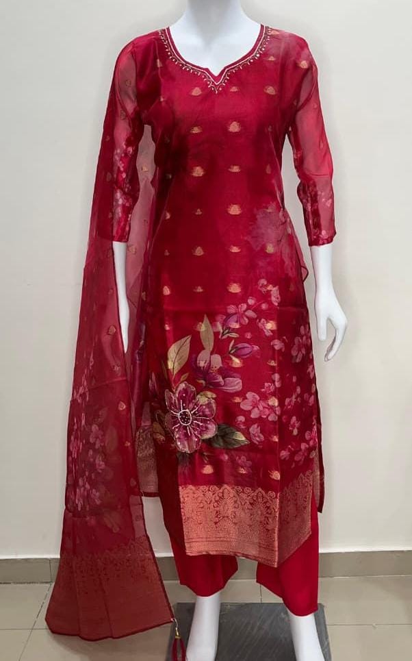 Premium Tissue Designer Dress