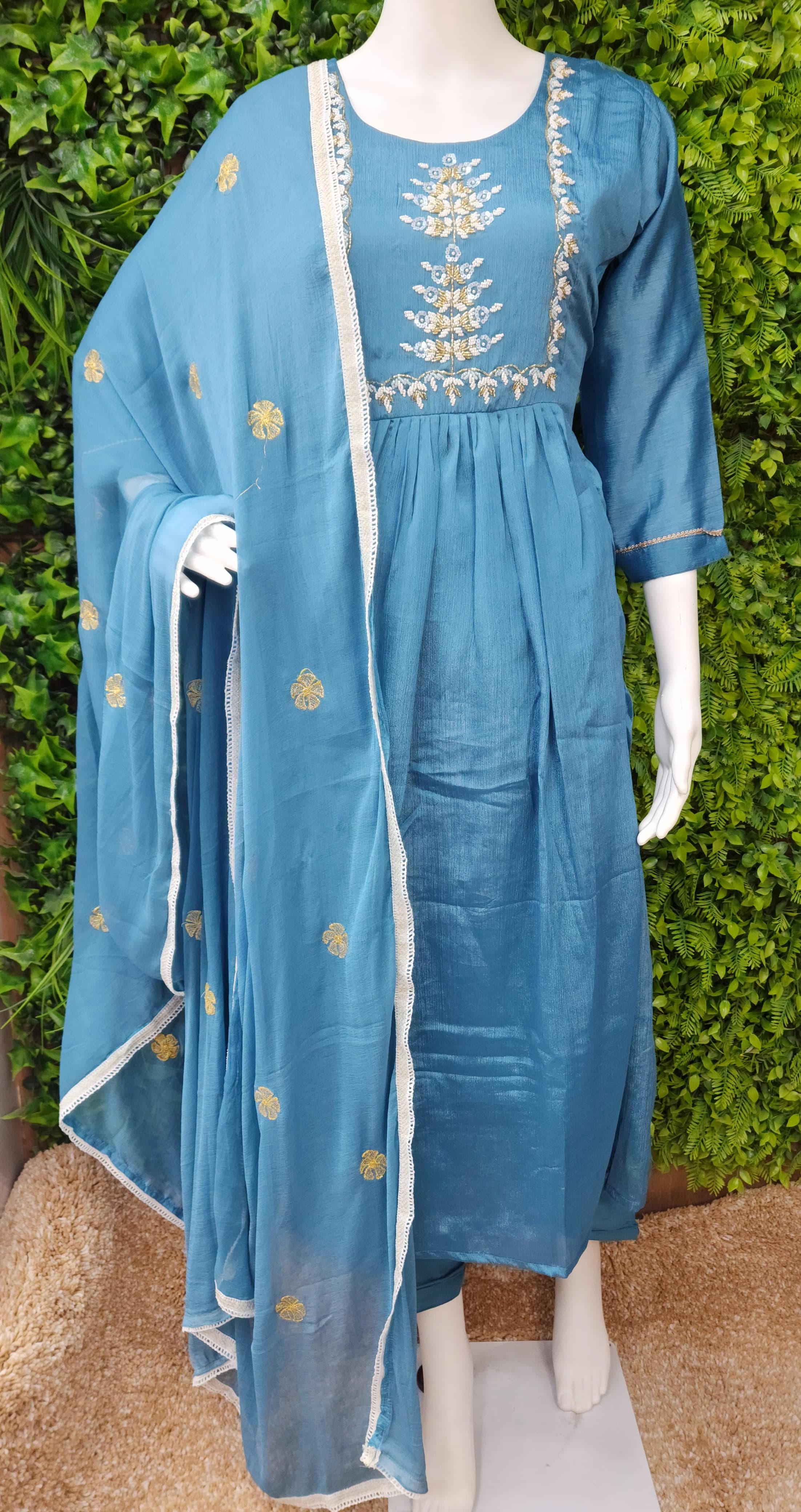 VichitraSilk Umbrella Dress