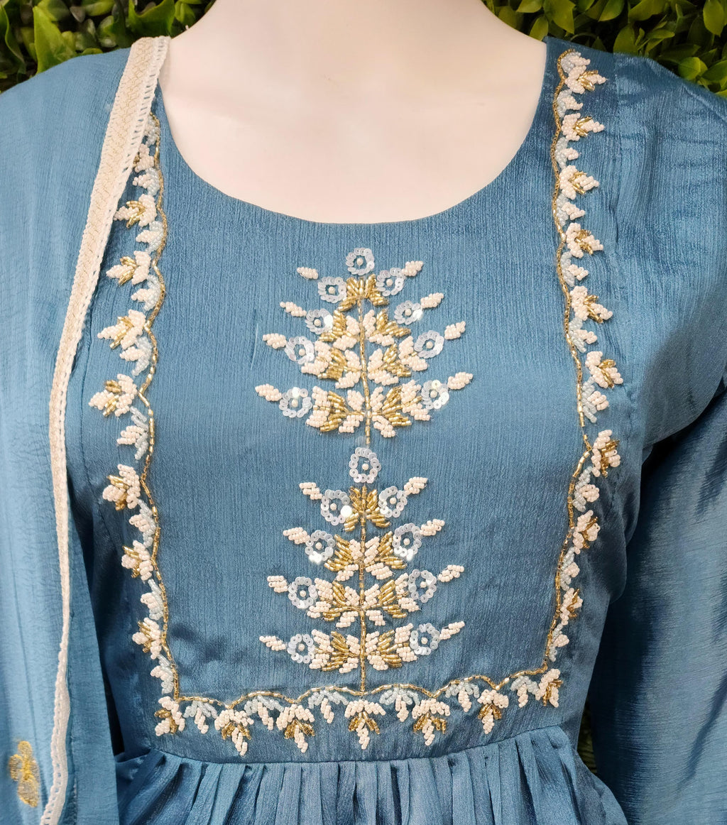 VichitraSilk Umbrella Dress