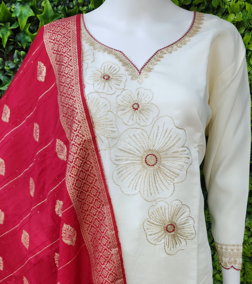 Plussize Roman Applique Partywear