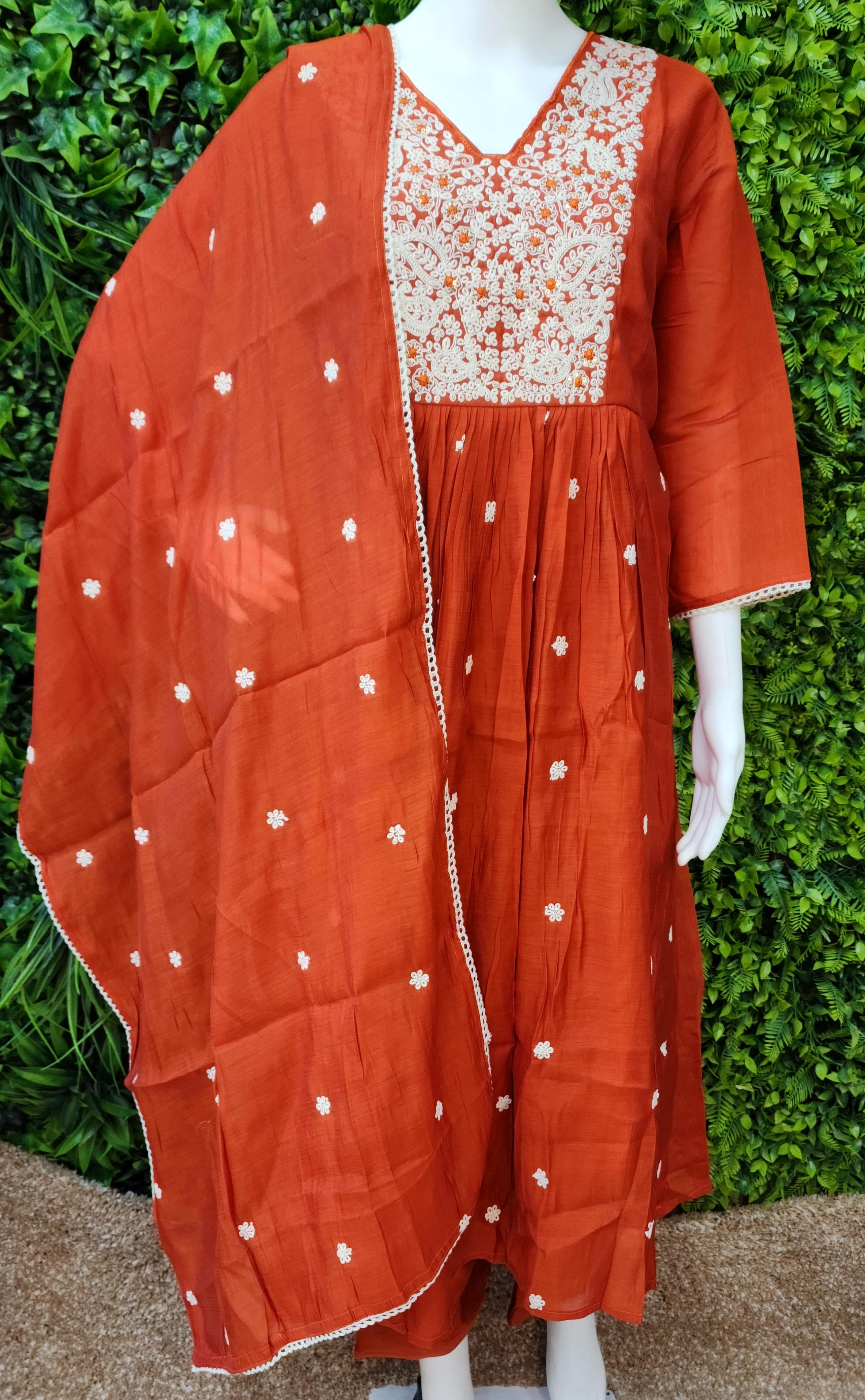 Plussize Chenderi Umbrella Dress