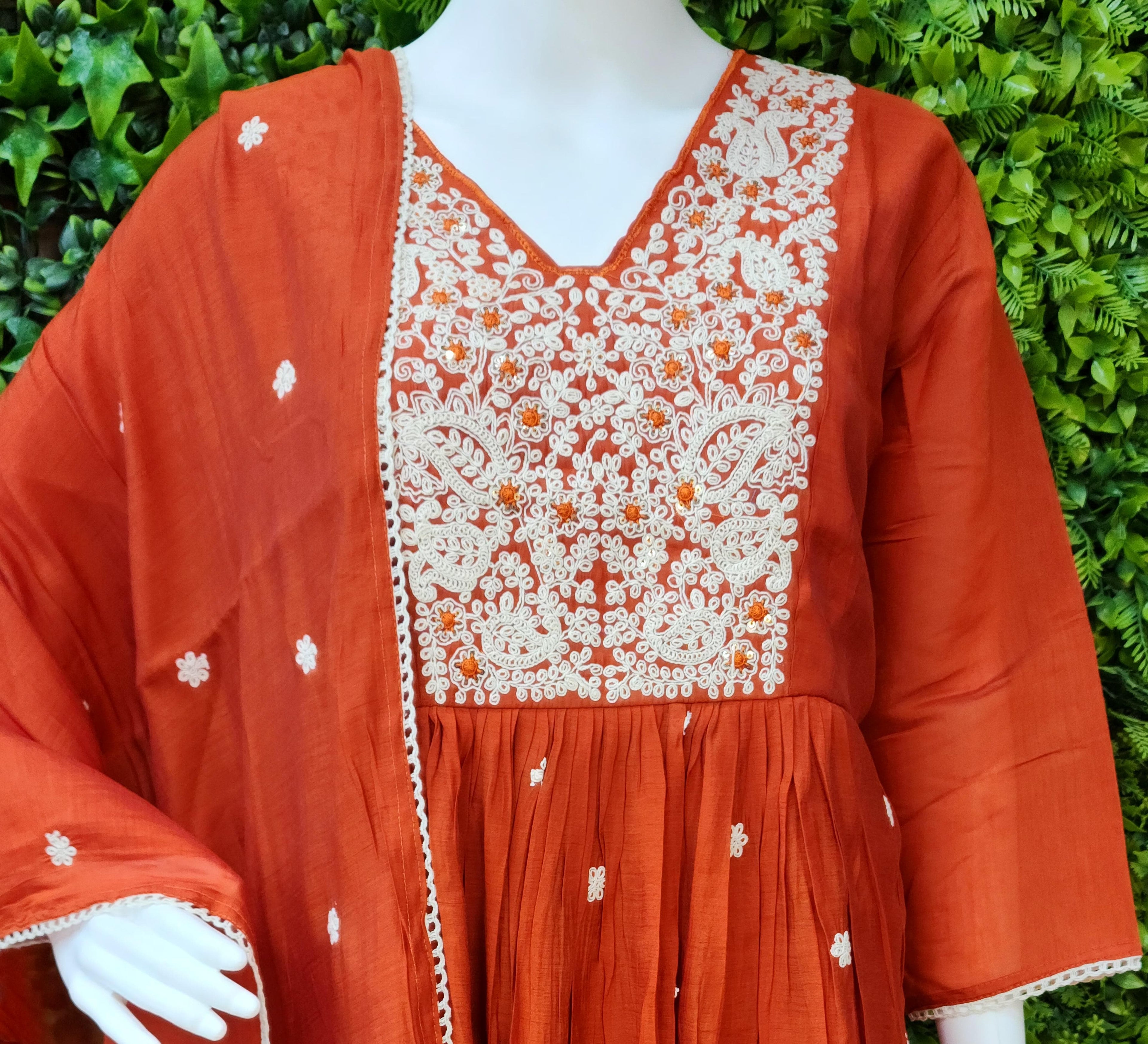 Plussize Chenderi Umbrella Dress