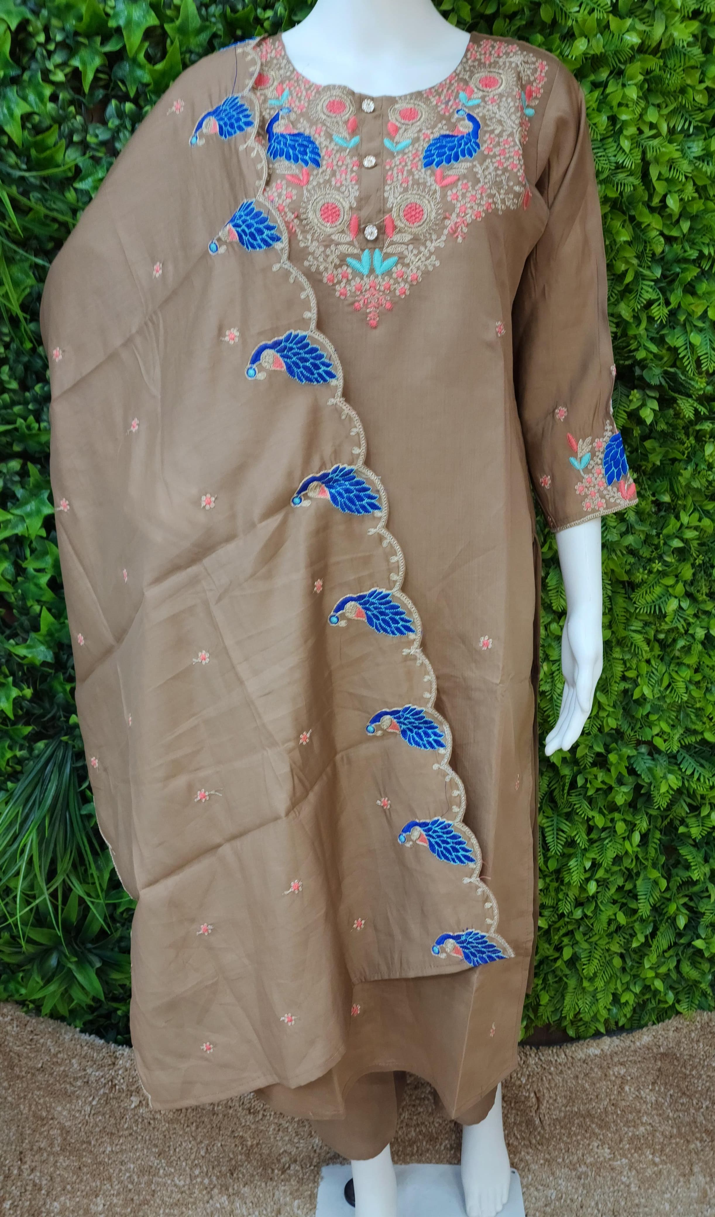 Roman Peacock Designer Partywear