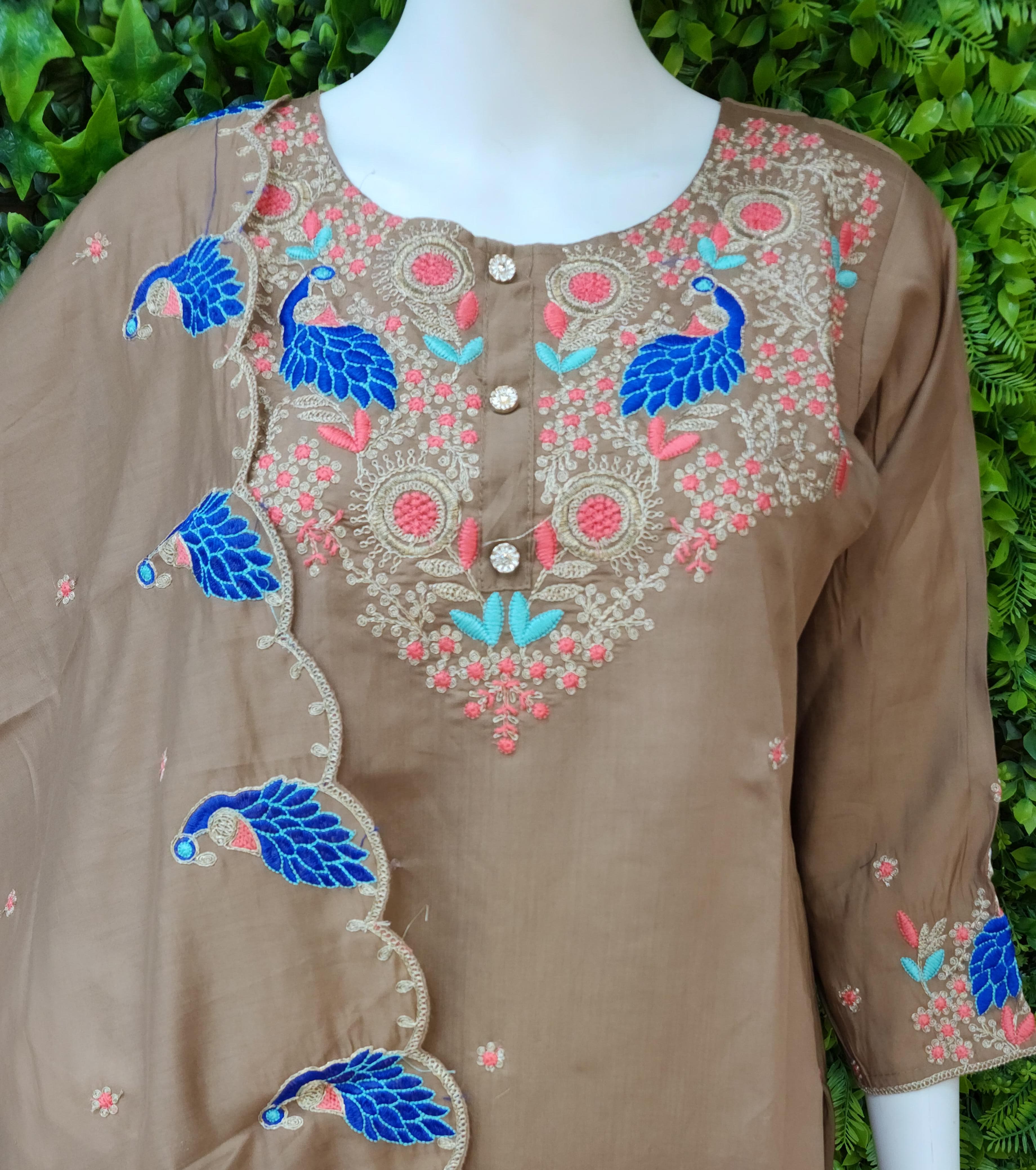 Roman Peacock Designer Partywear