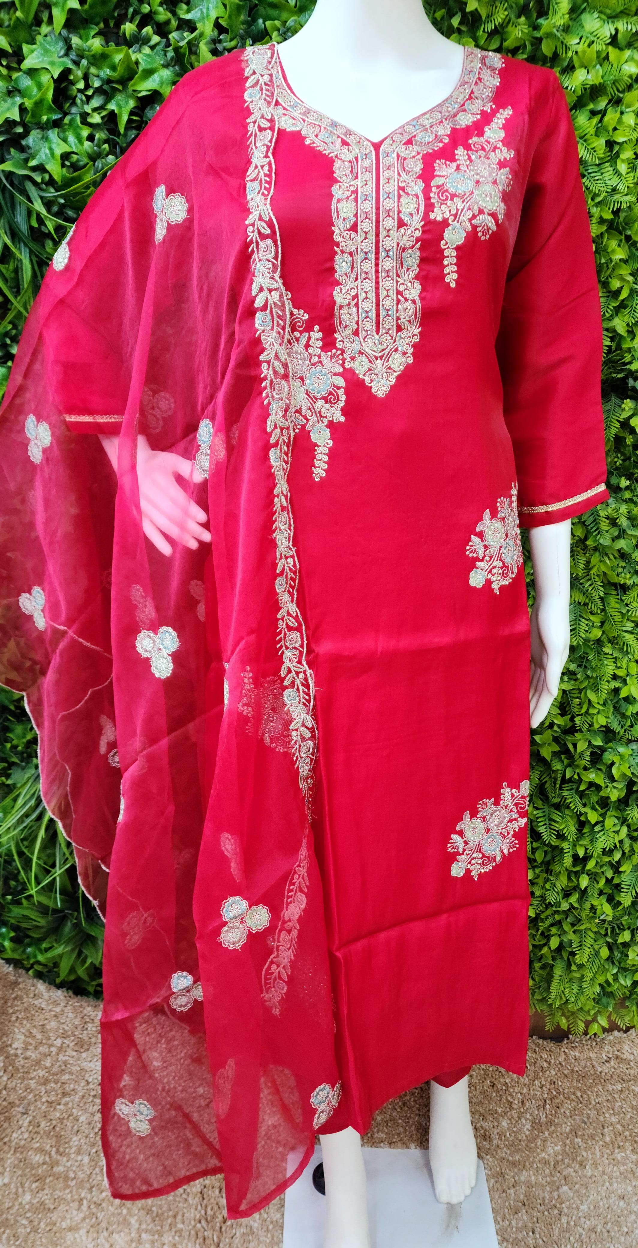 Shimmer Stone Work Partywear