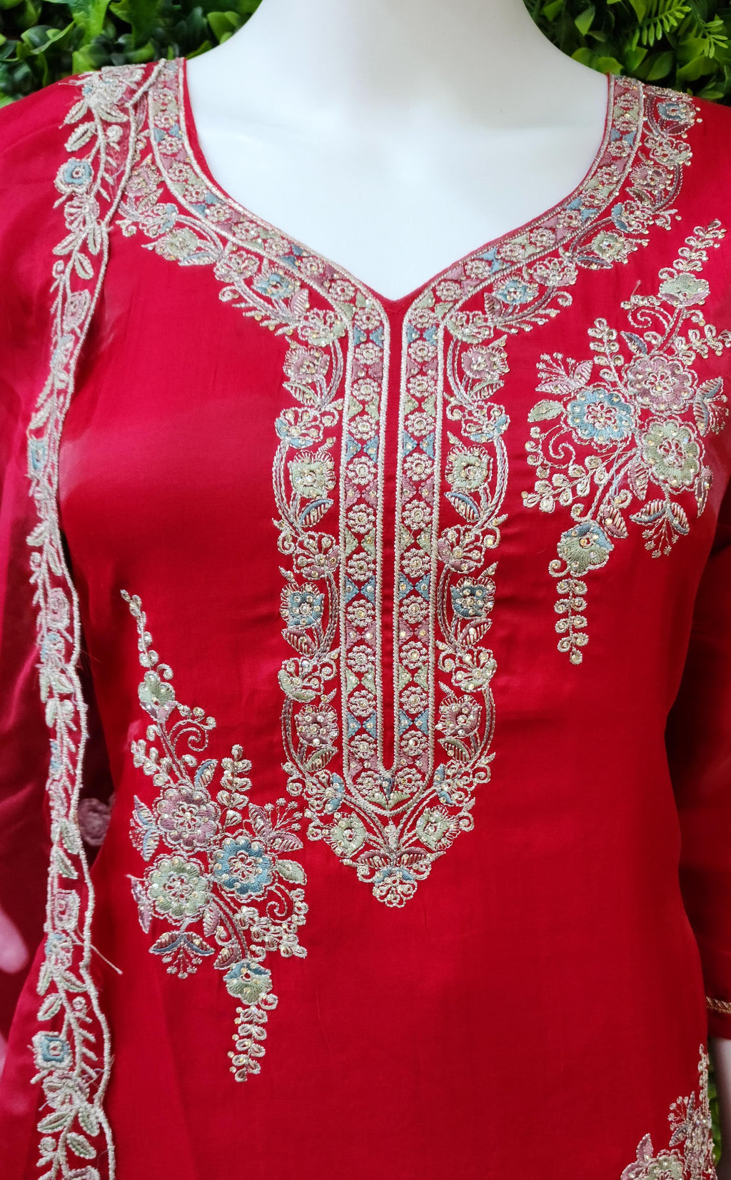 Shimmer Stone Work Partywear