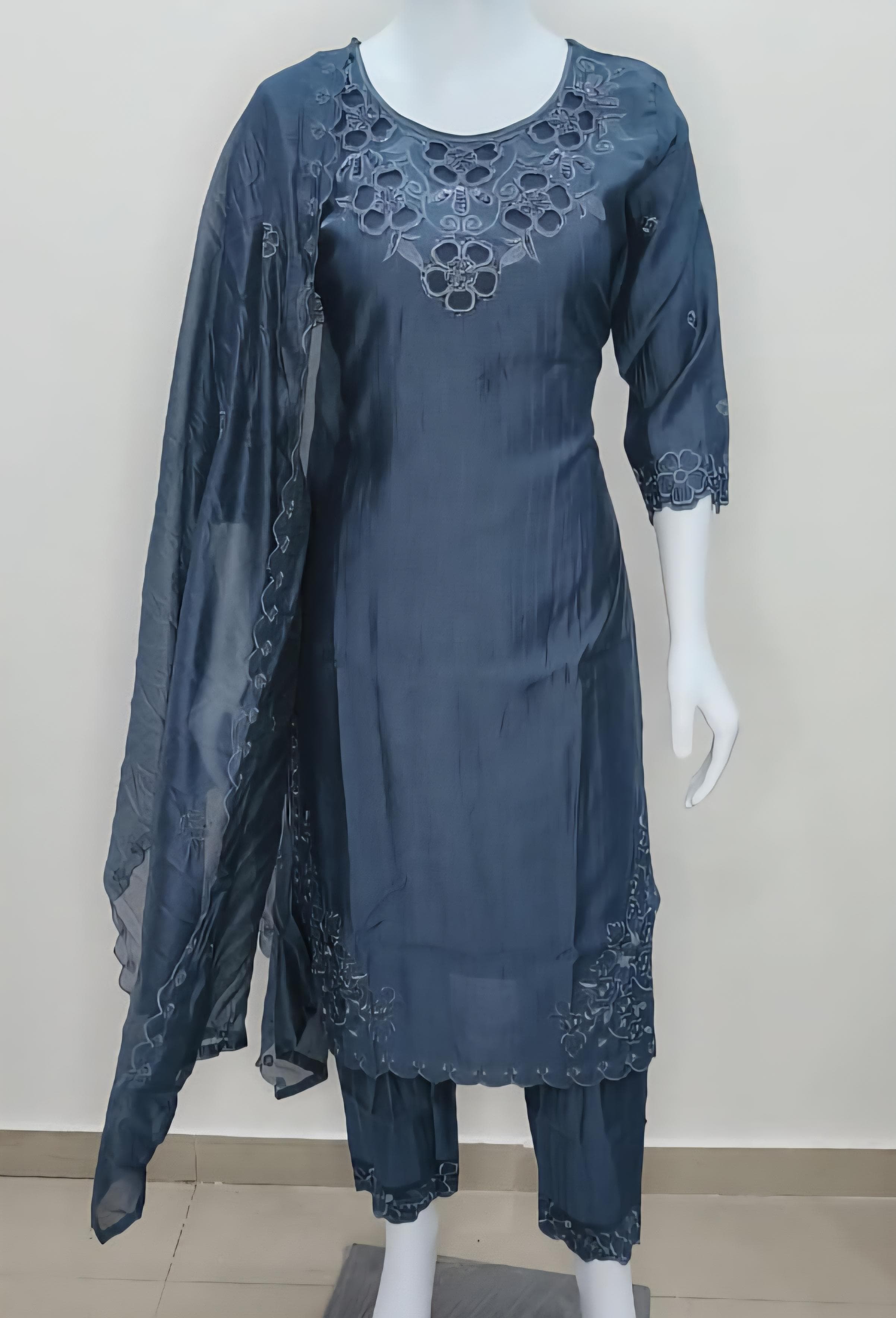 Linen Designer Dress