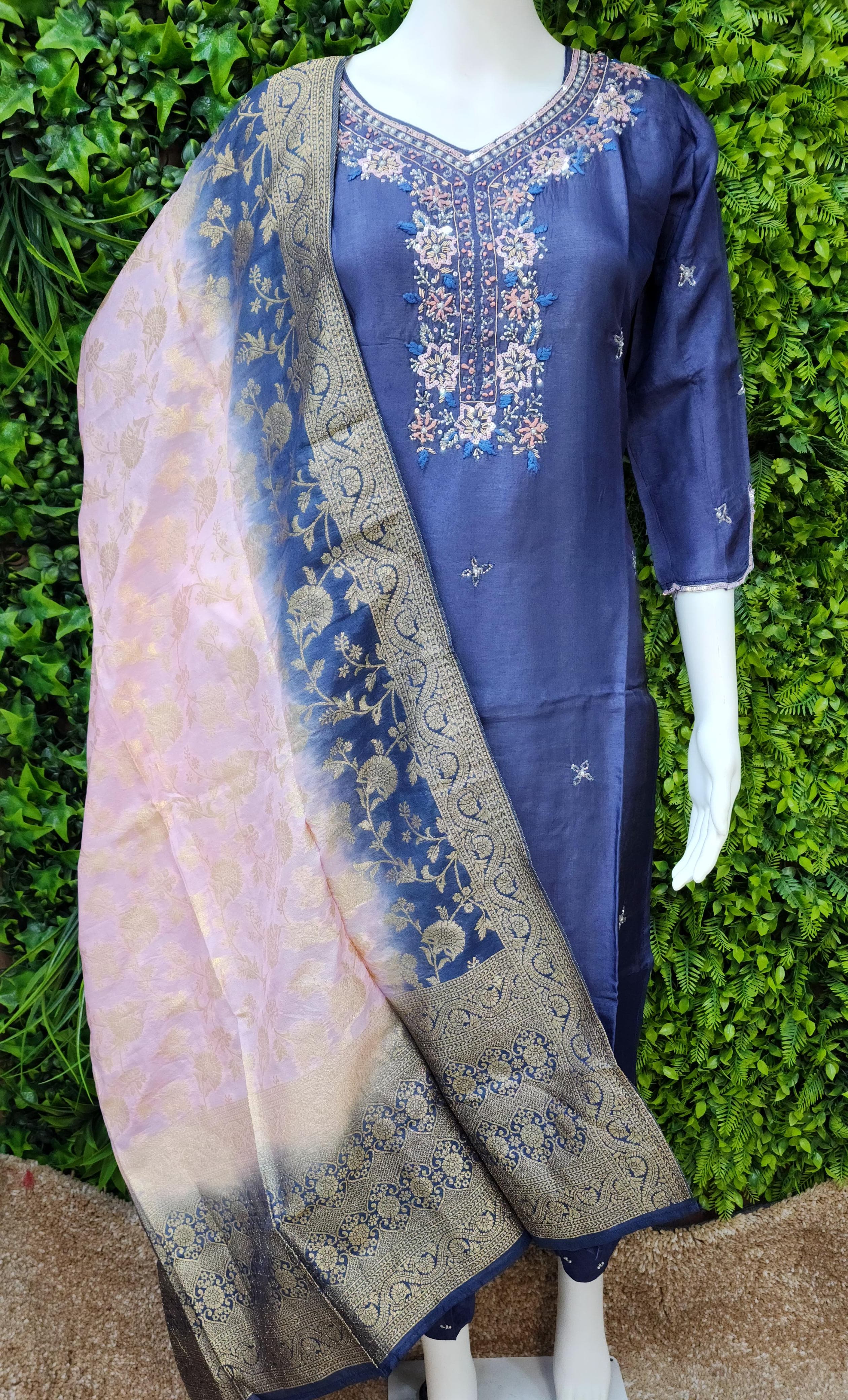 Premium Maheshwari silk Traditional
