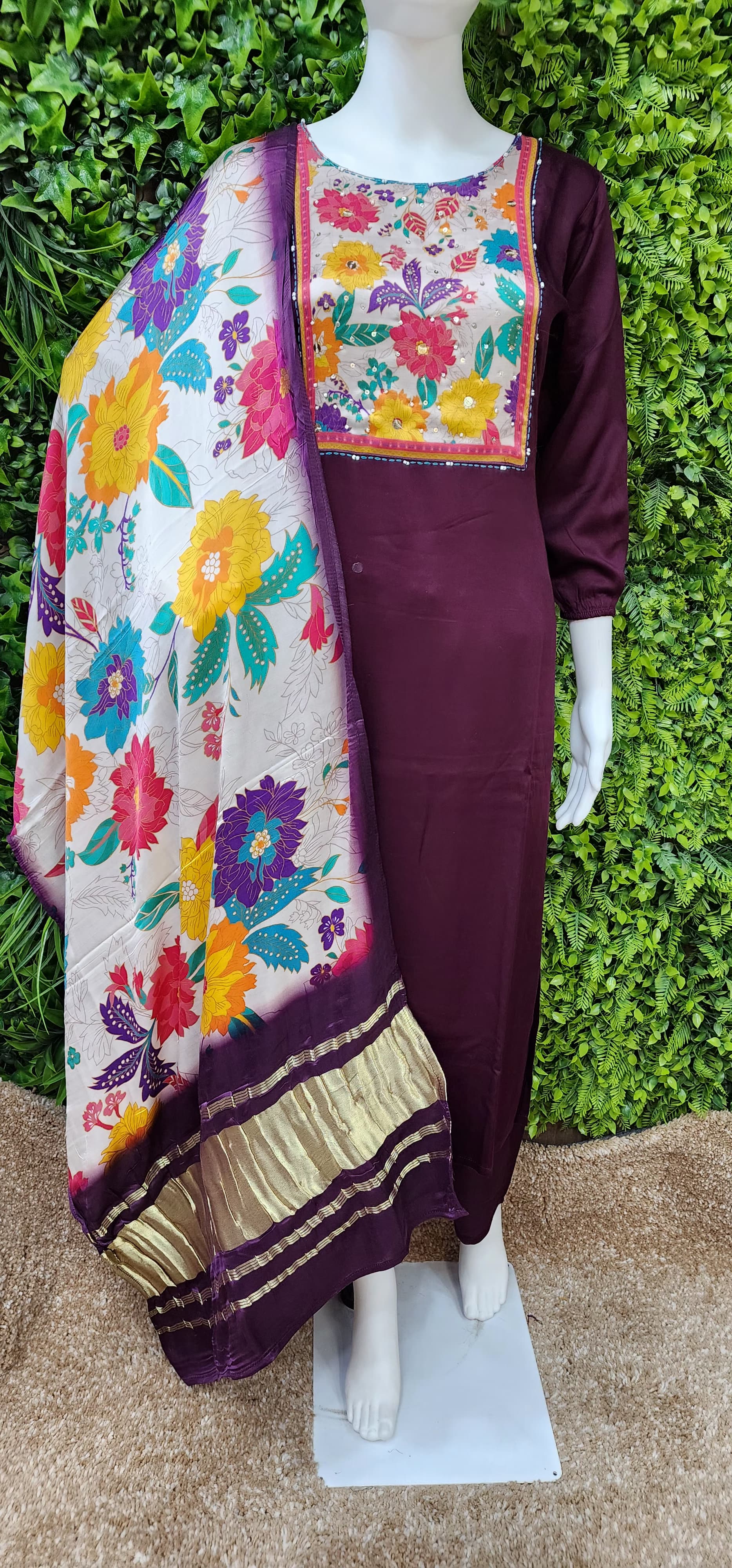 Pure Gajji Silk Designer