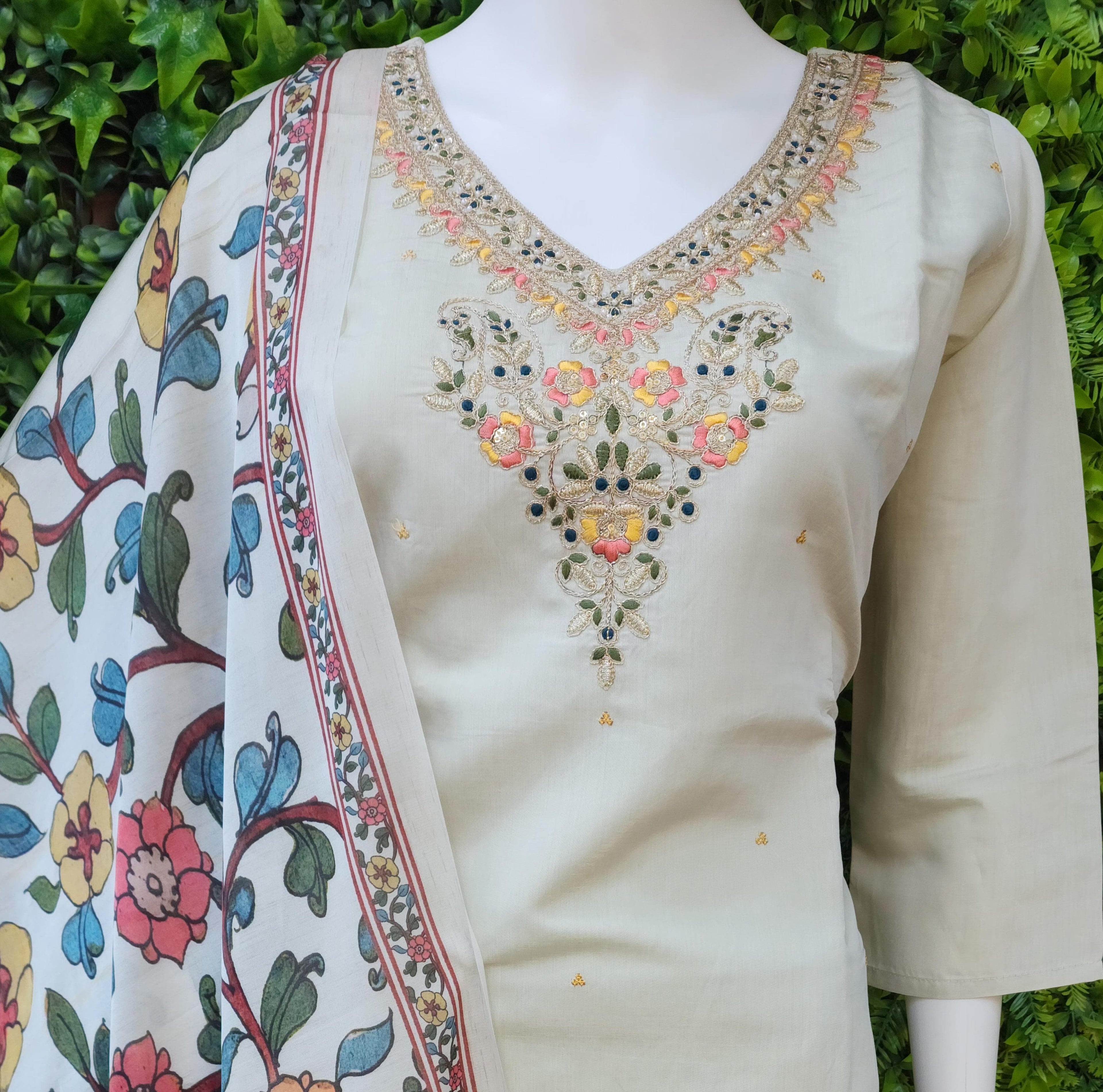 Premium Roman Kalamkari Dress