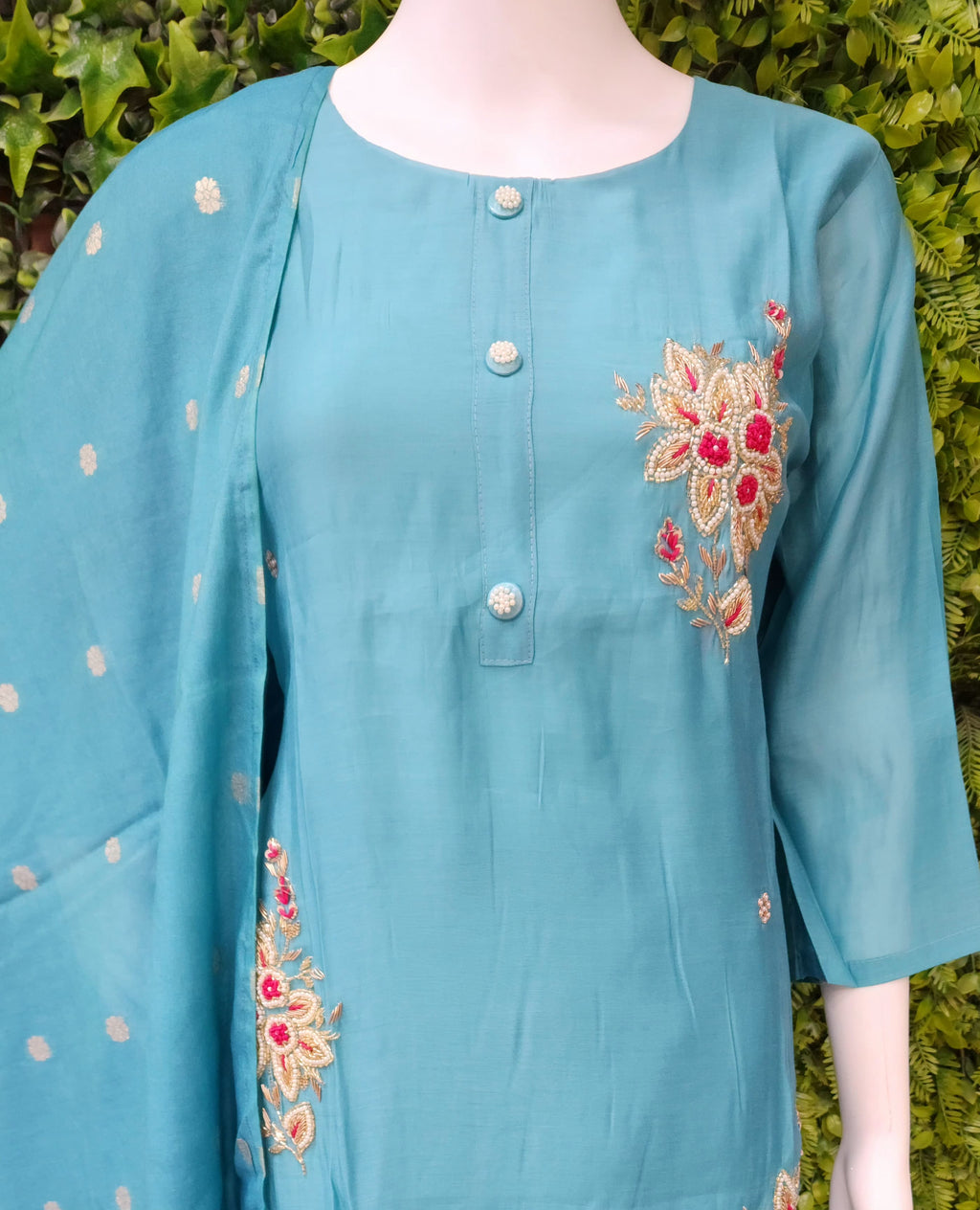 Premium Mulchenderi Handwork