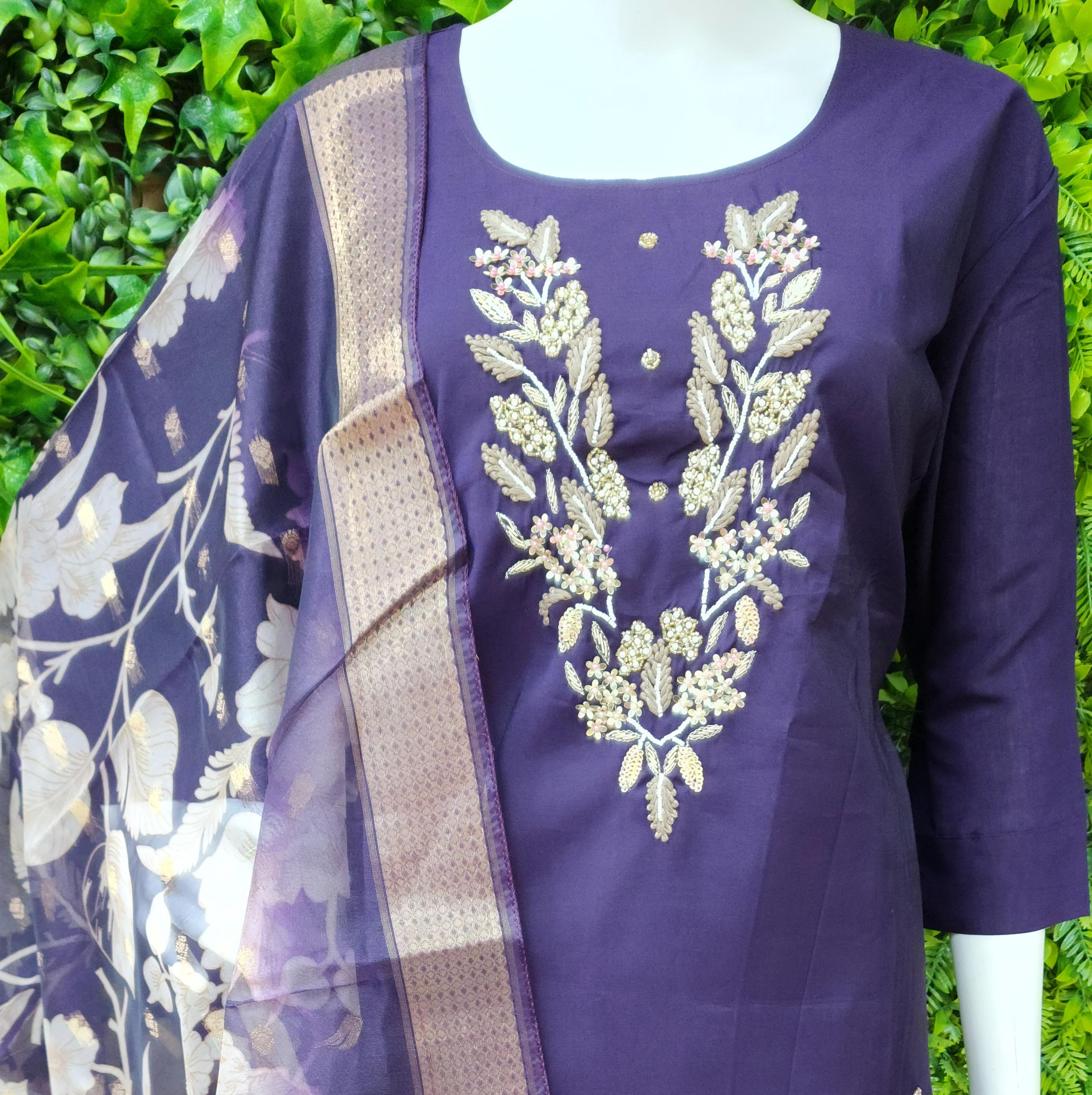 Plussize Roman Silk Partywear