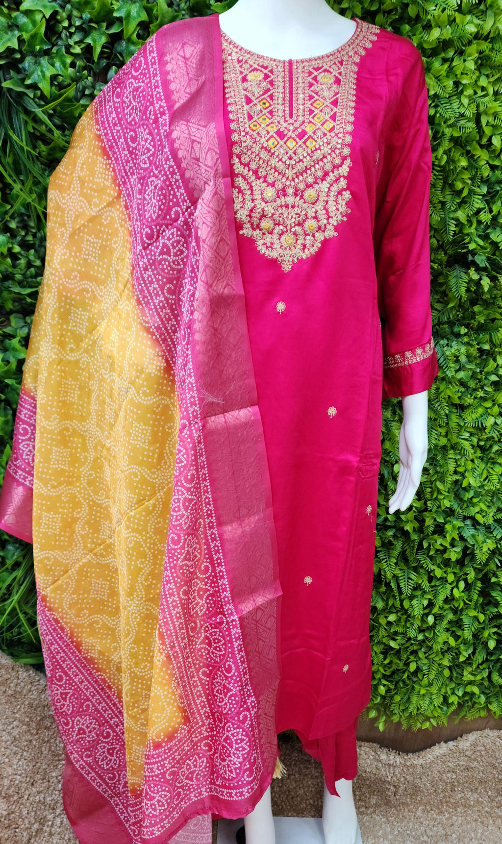 Plussize Premium GajjiSilk Dress