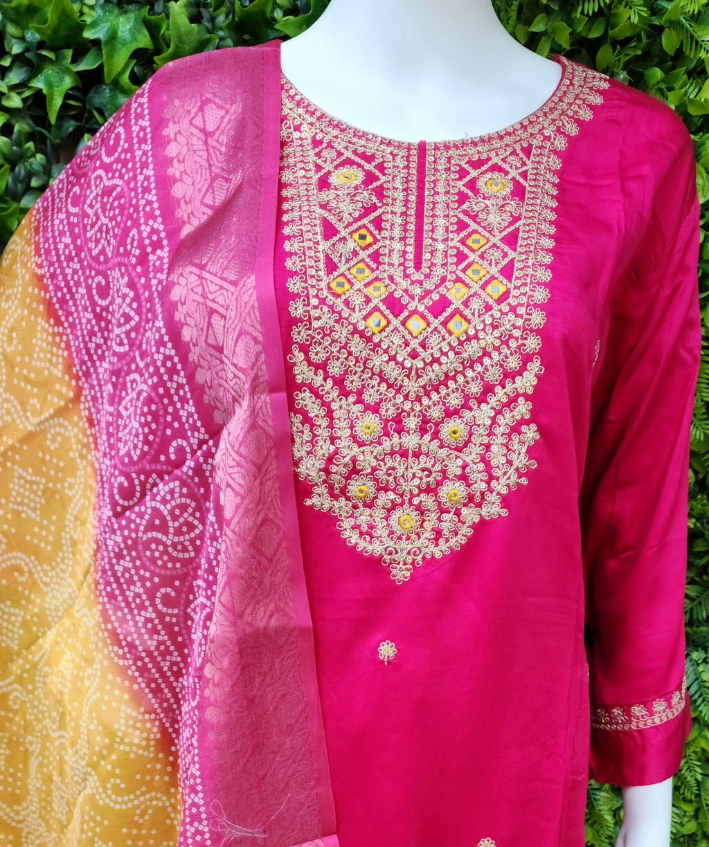 Plussize Premium GajjiSilk Dress