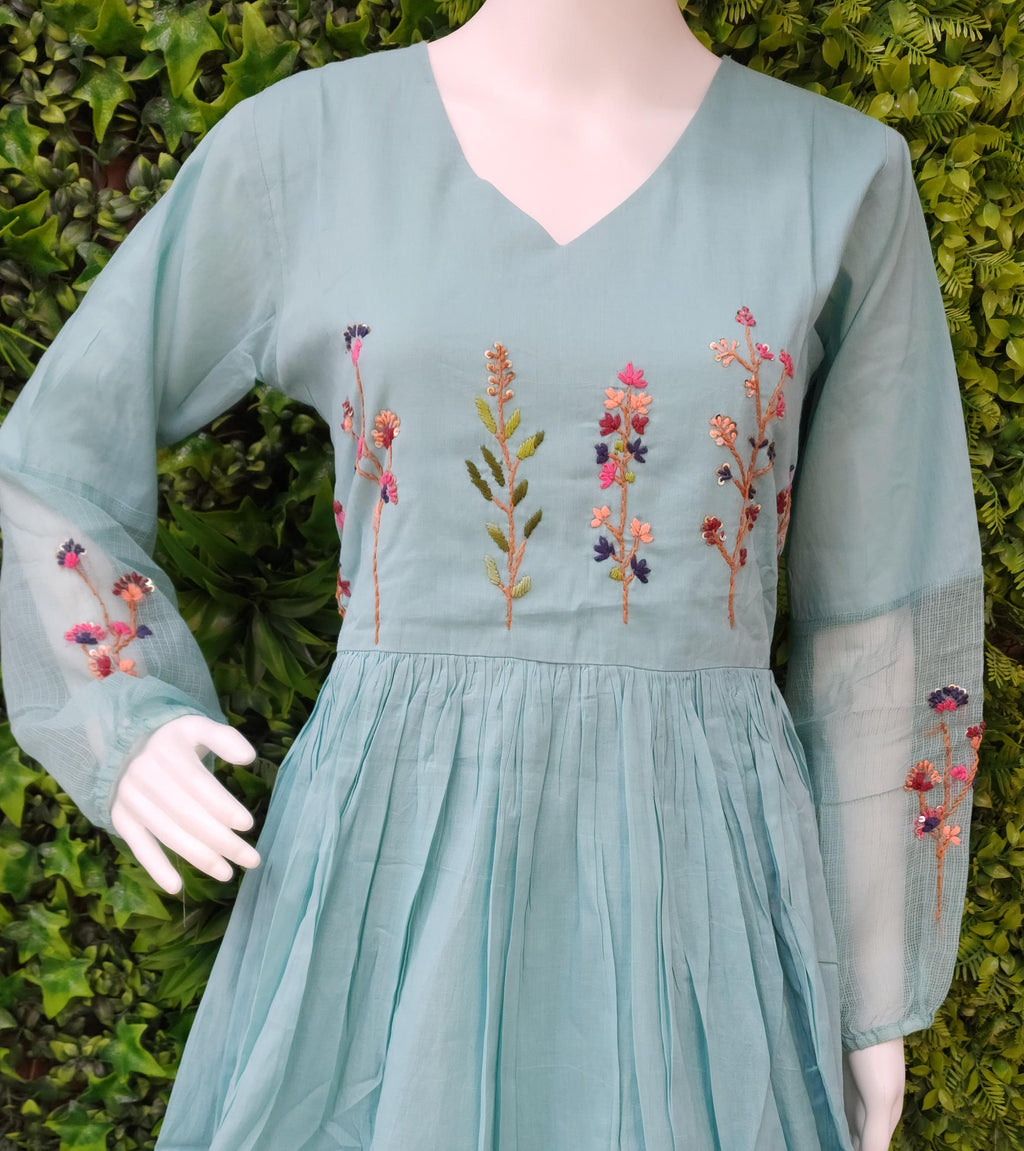 MulCotton Hand Knotwork Designer Frock