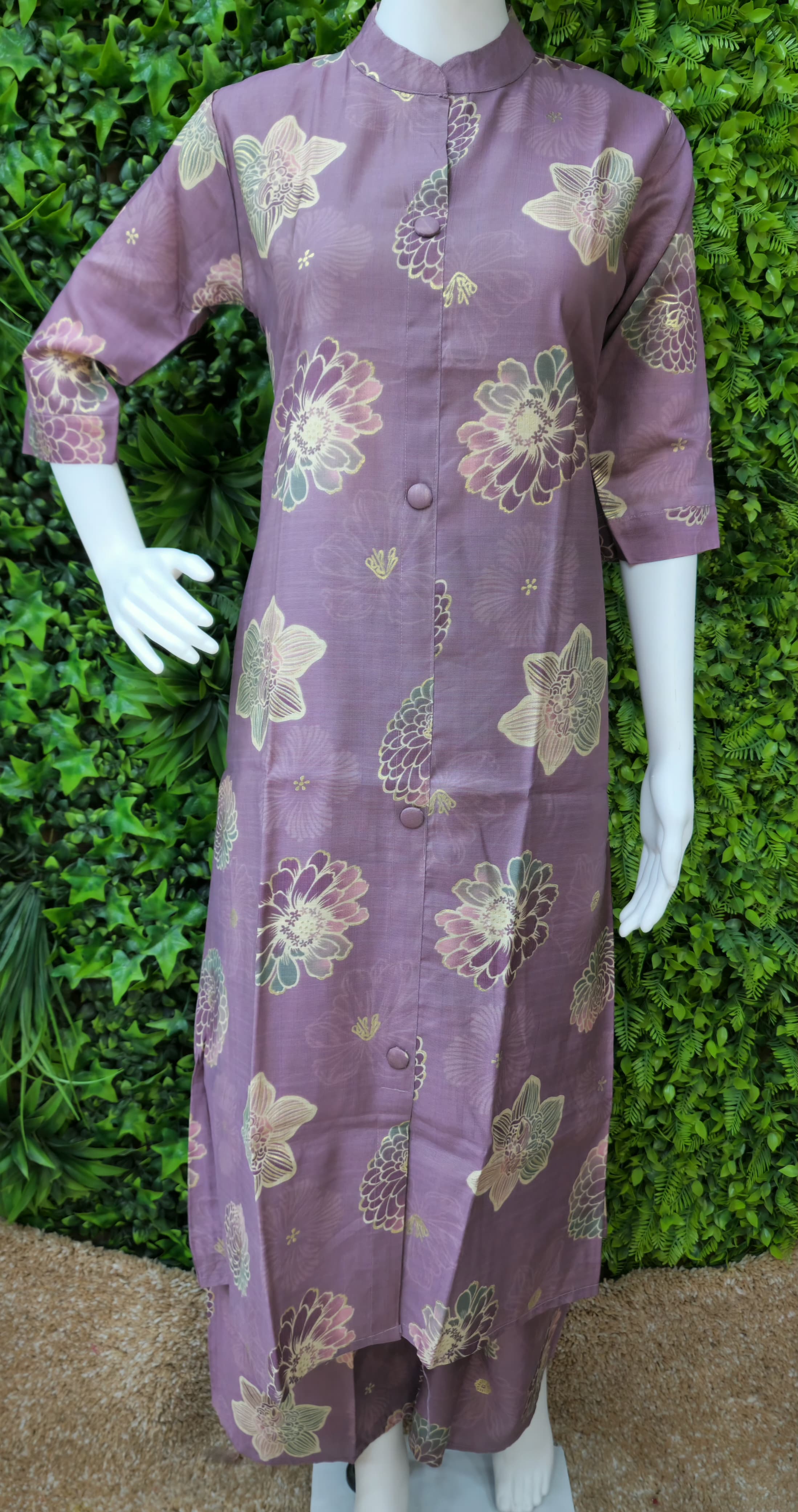 Vatican floral Aline 2Pc set