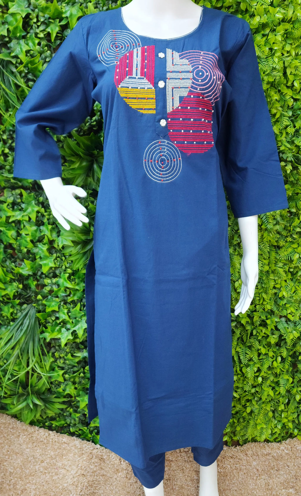 Cotton Threadwork 2pc set