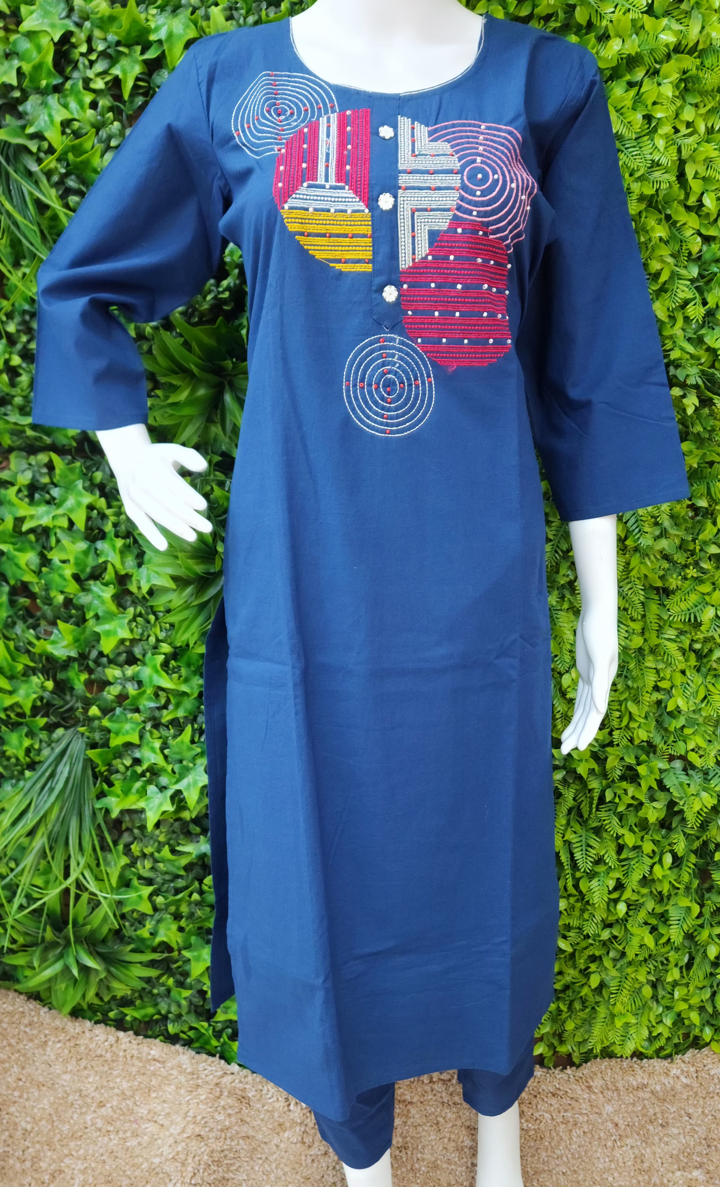 Cotton Threadwork 2pc set