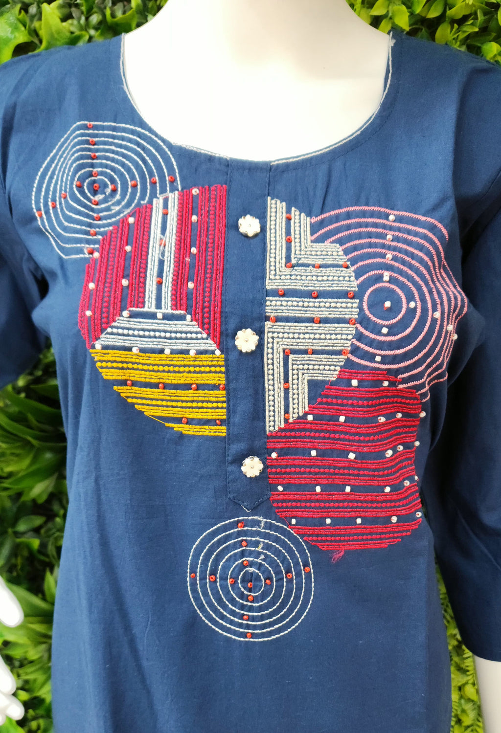 Cotton Threadwork 2pc set