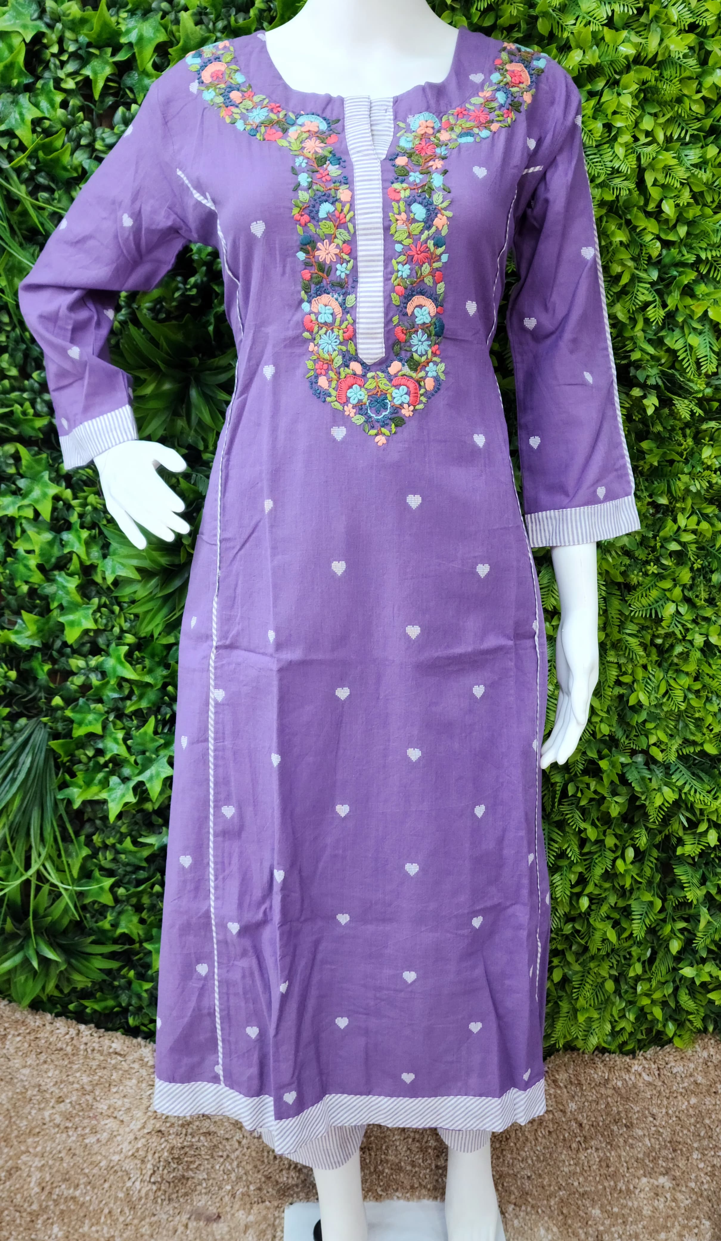 Pure Jamdani Cotton 2pc Set