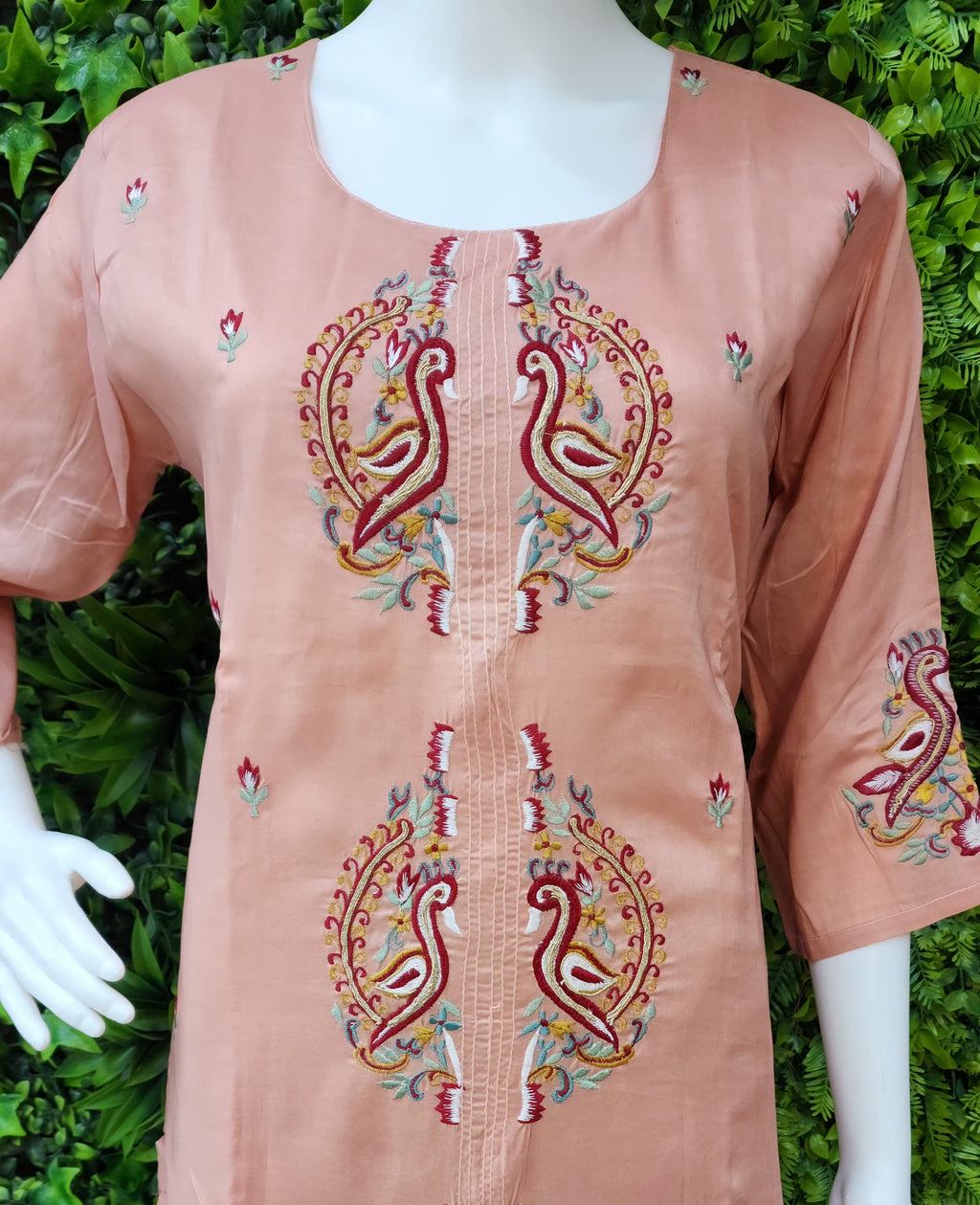 Pure Mulchenderi Peacock 2pc Set