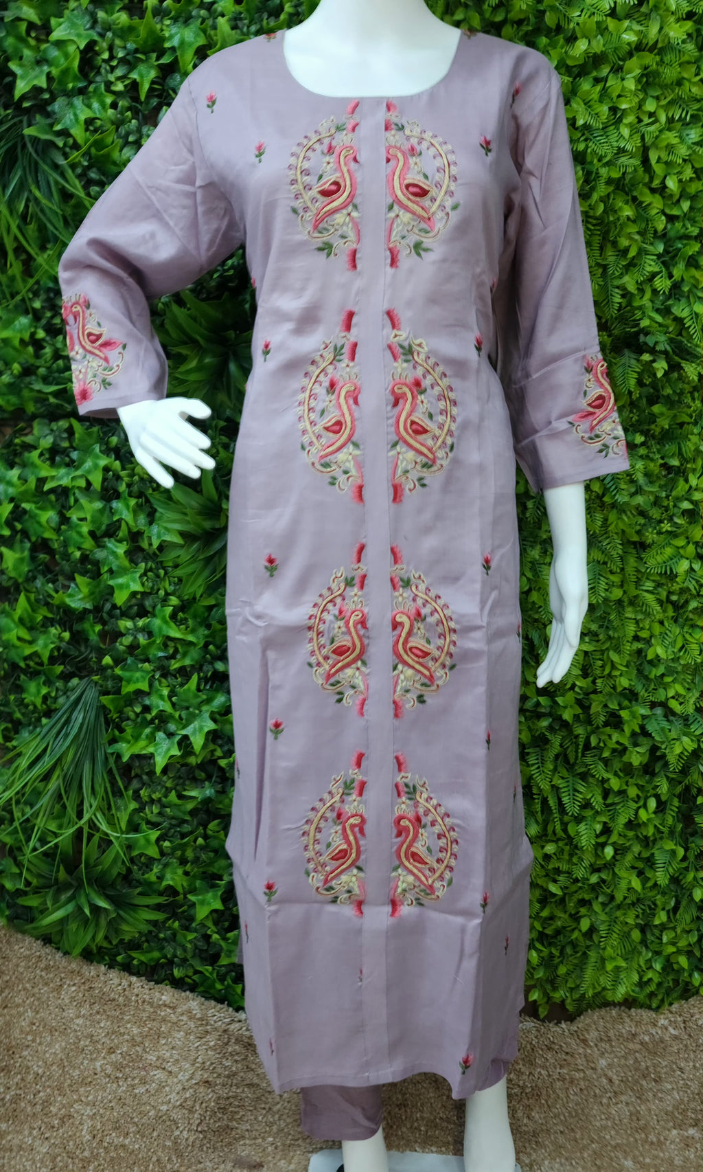 Pure Mulchenderi Peacock 2pc set