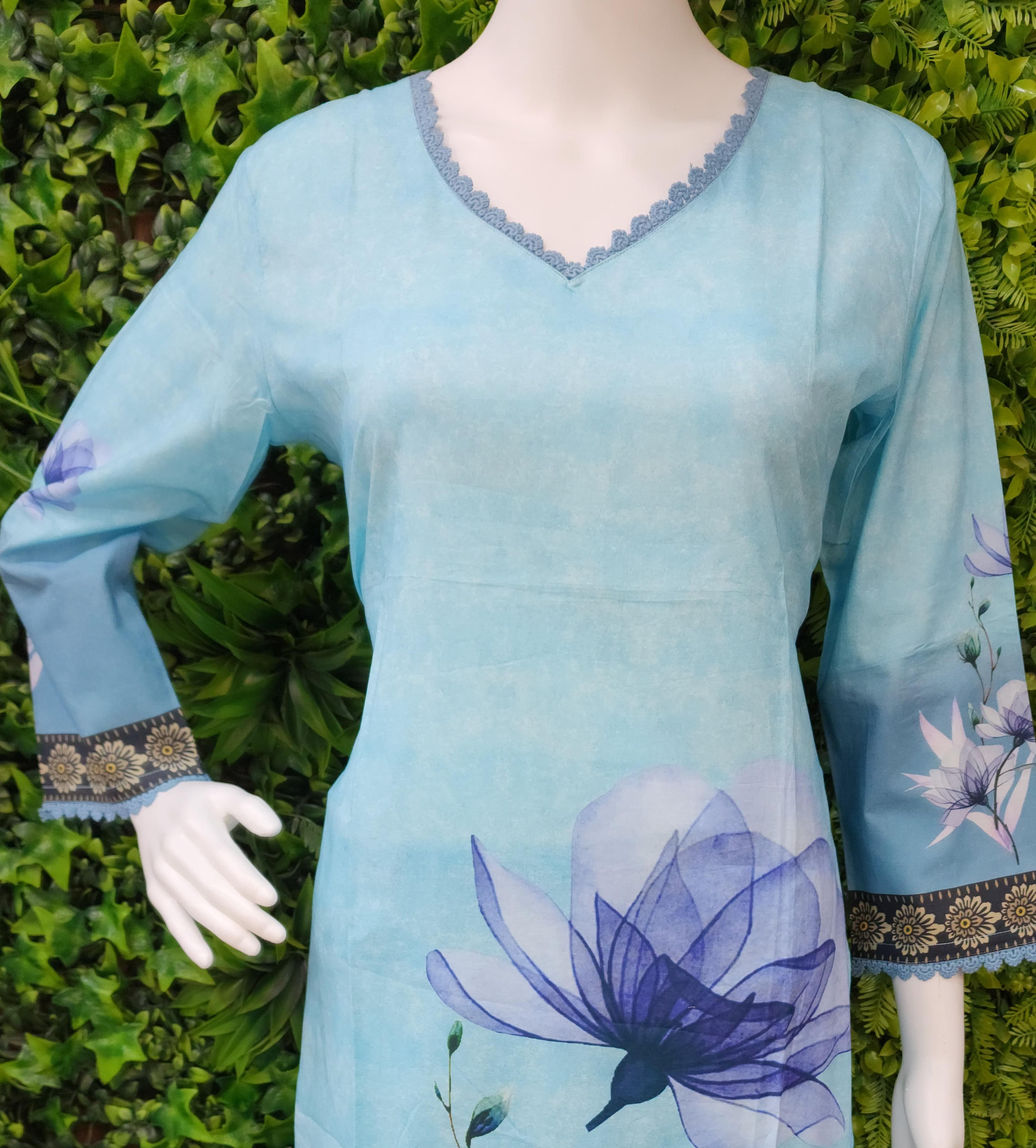 Cotton printed 2pc set