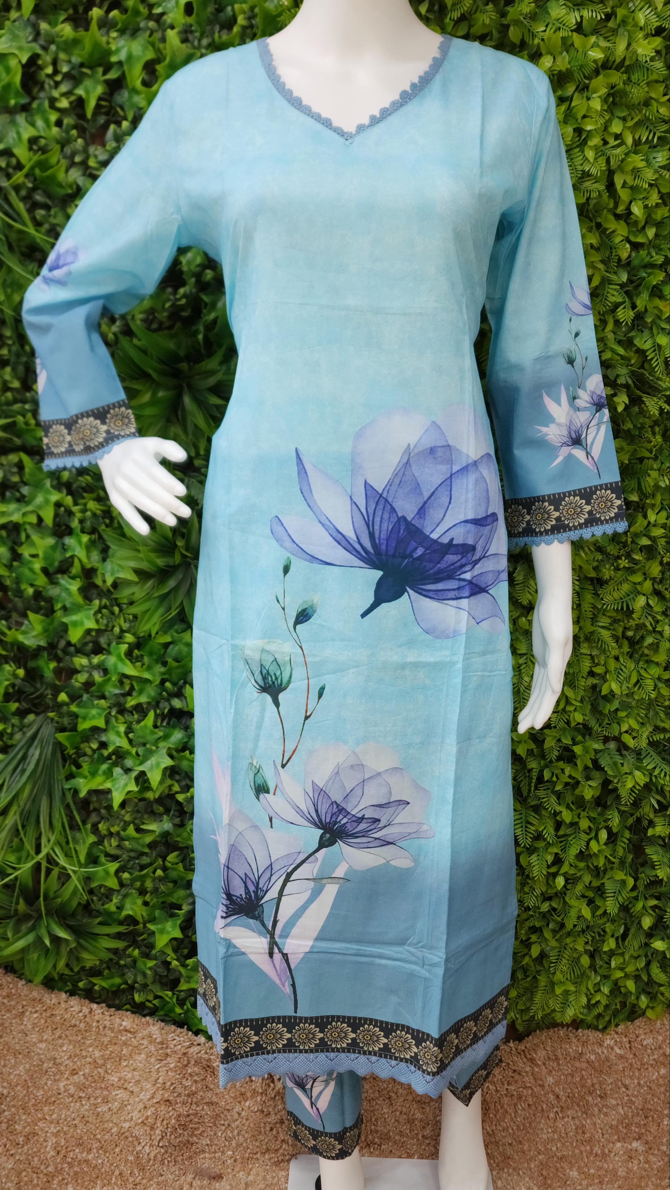 Cotton printed 2pc set