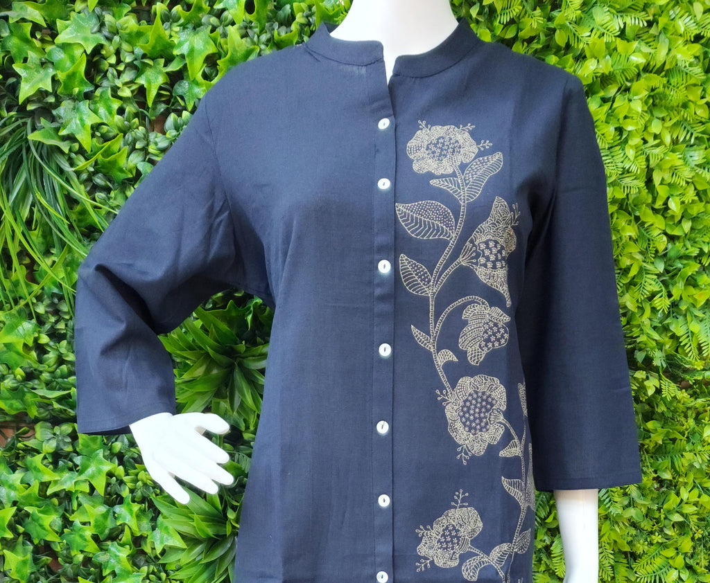 Mulcotton designer black 2pc