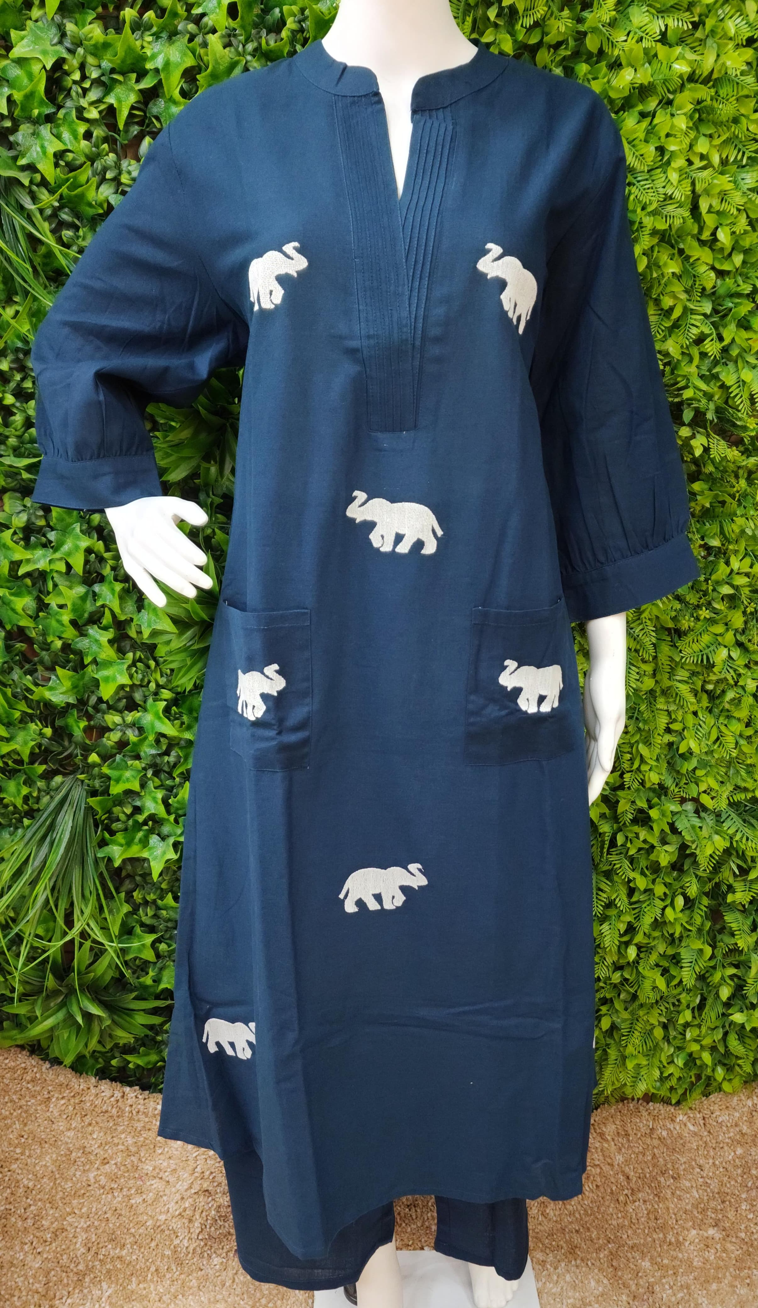 Pure Mulcotton Elephant 2pc Set
