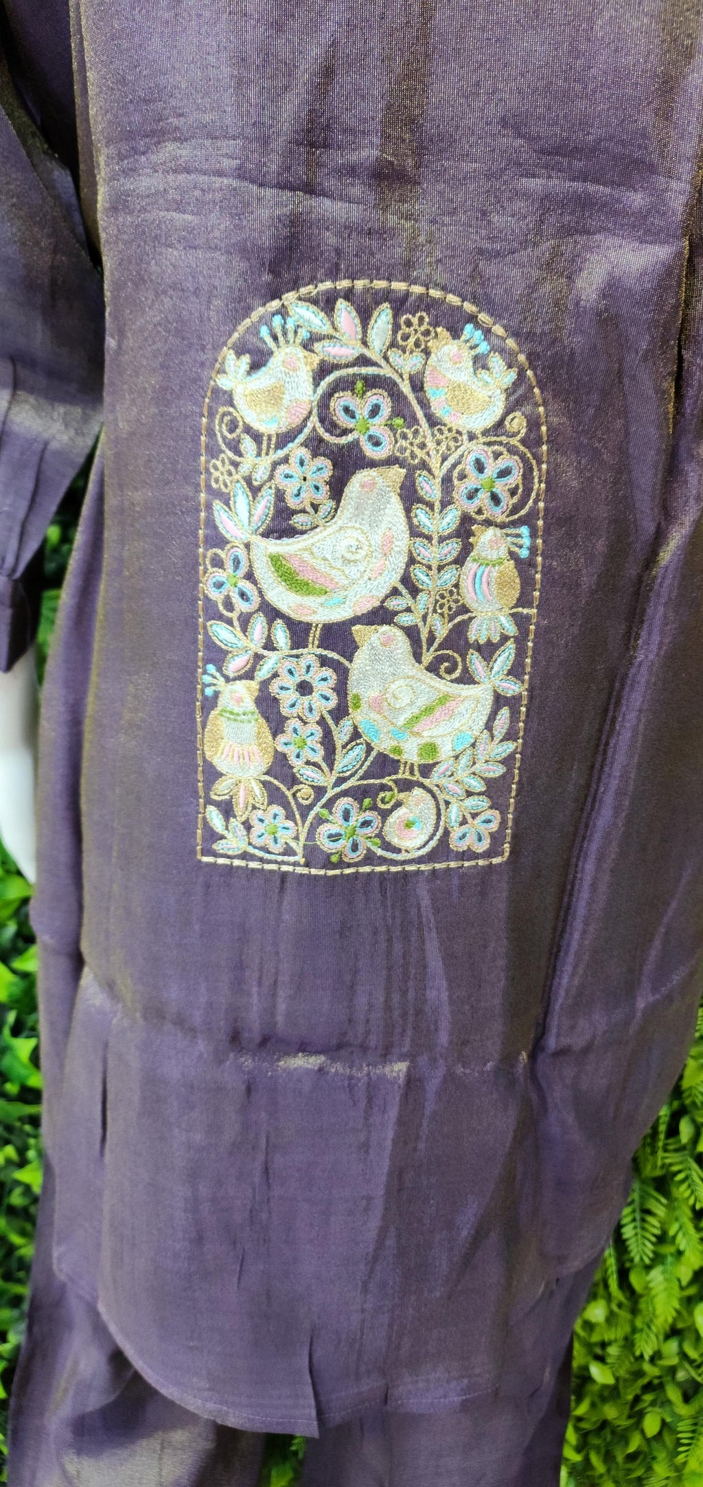 Shimmer designer partywear Coord