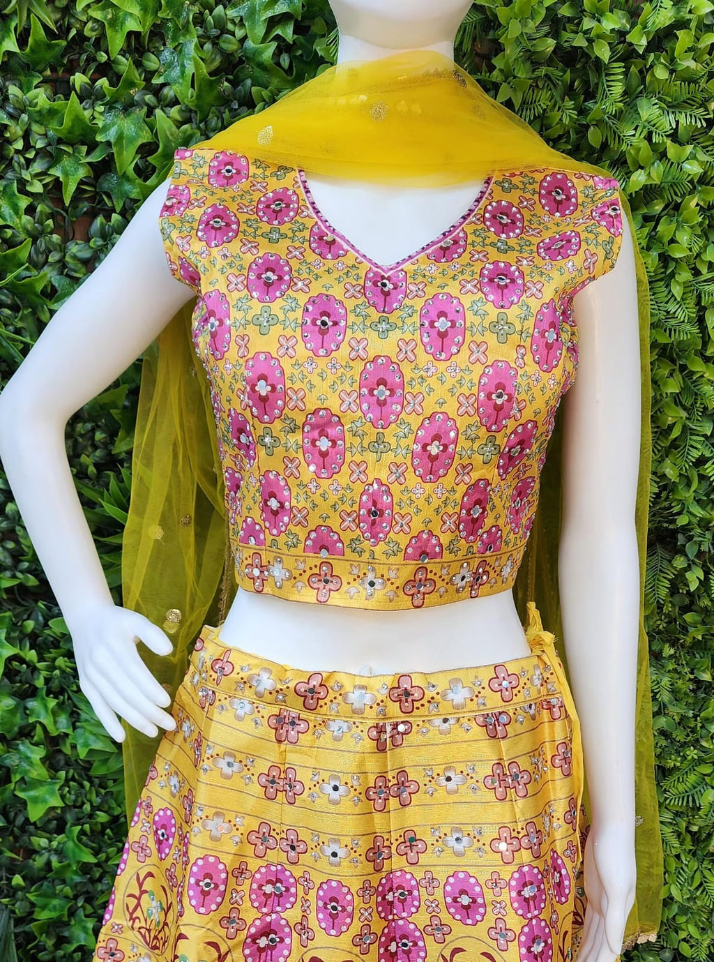 Jaipur Designer Crop-Top