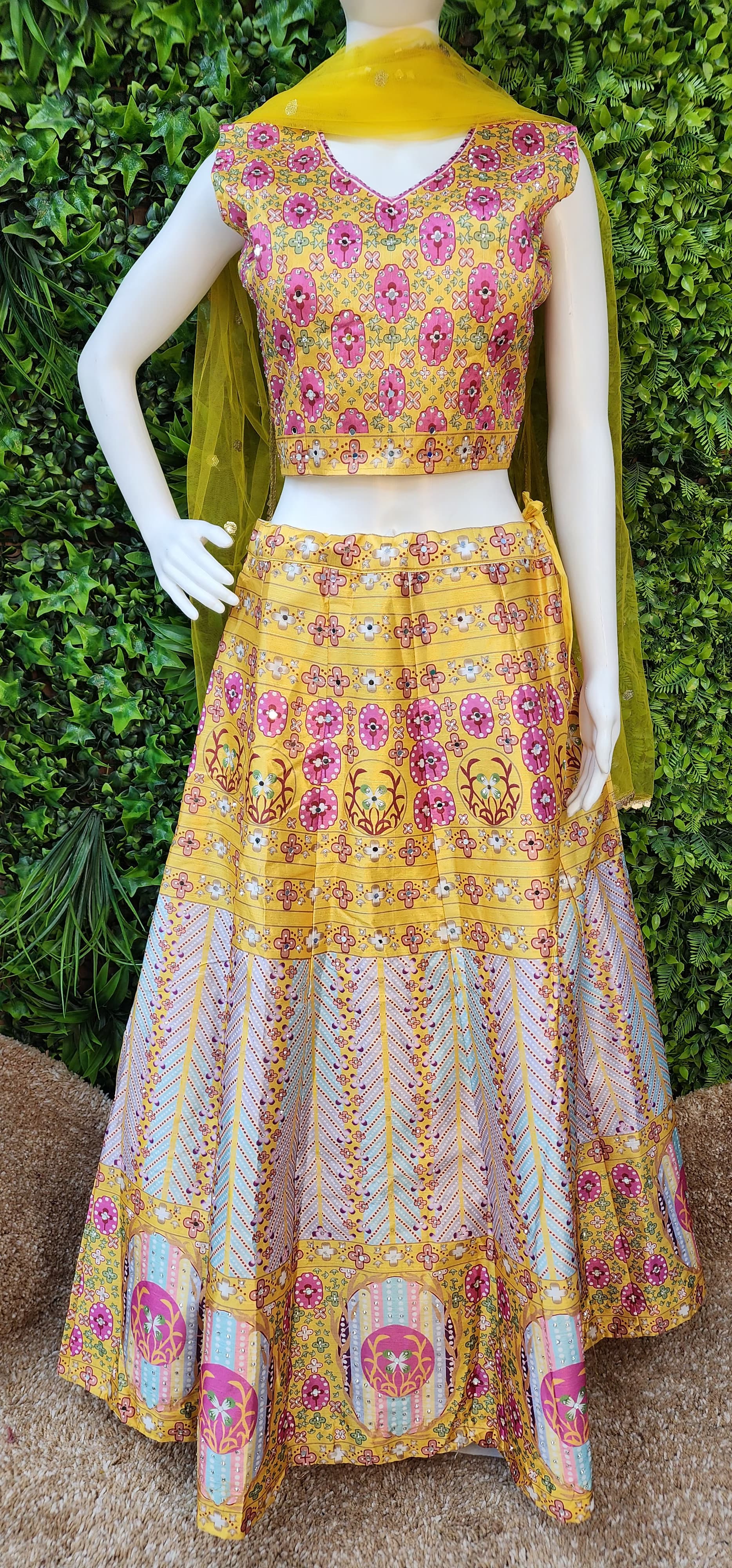 Jaipur Designer Crop-Top
