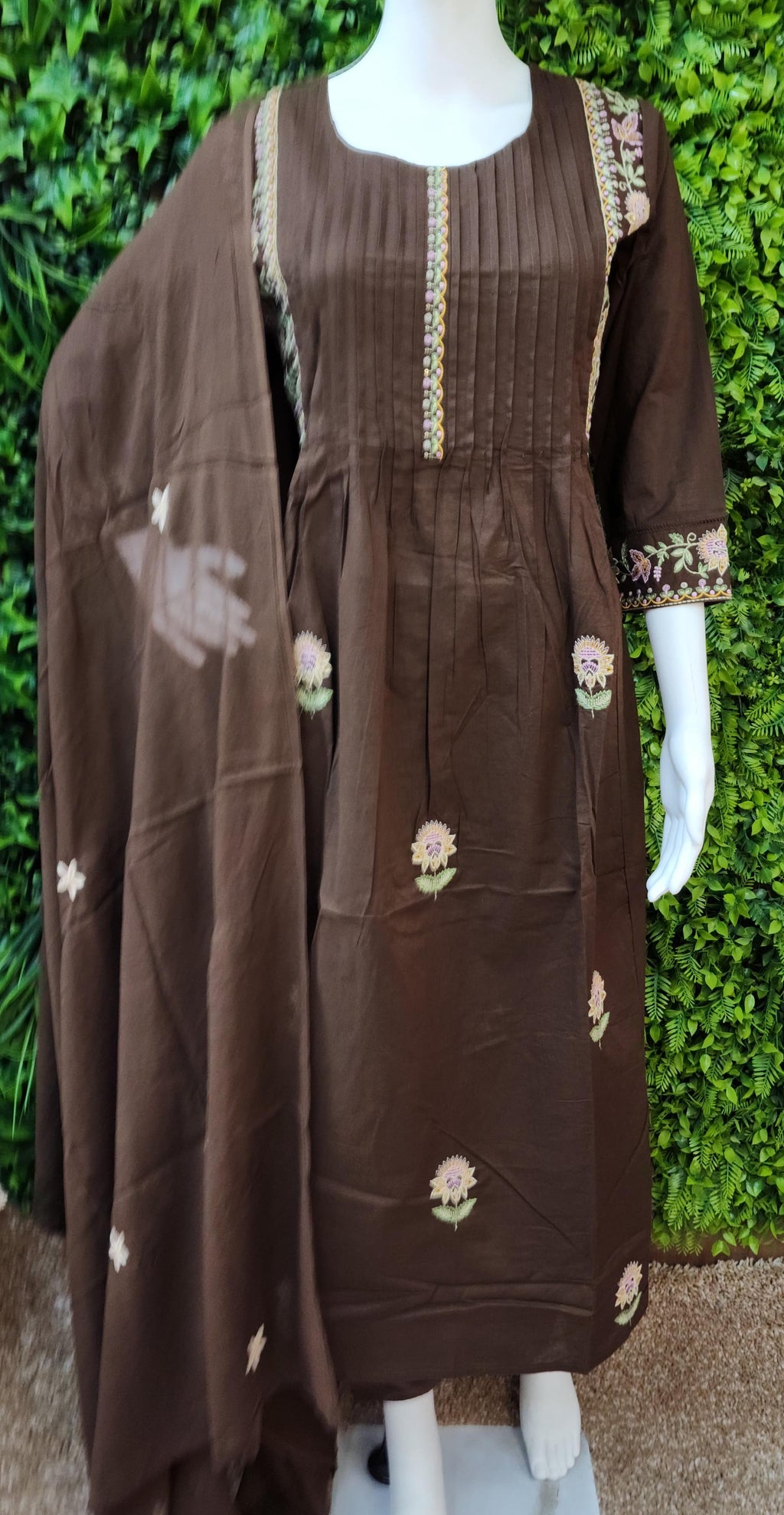 Jaipur Cotton Coat Design Umbrella Dress