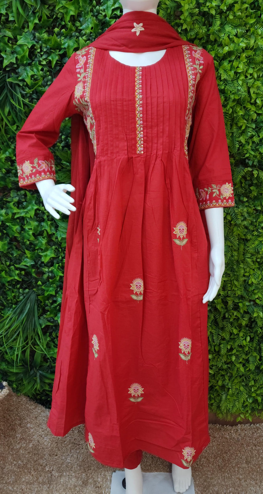 Jaipur Cotton Coat Design Umbrella Dress