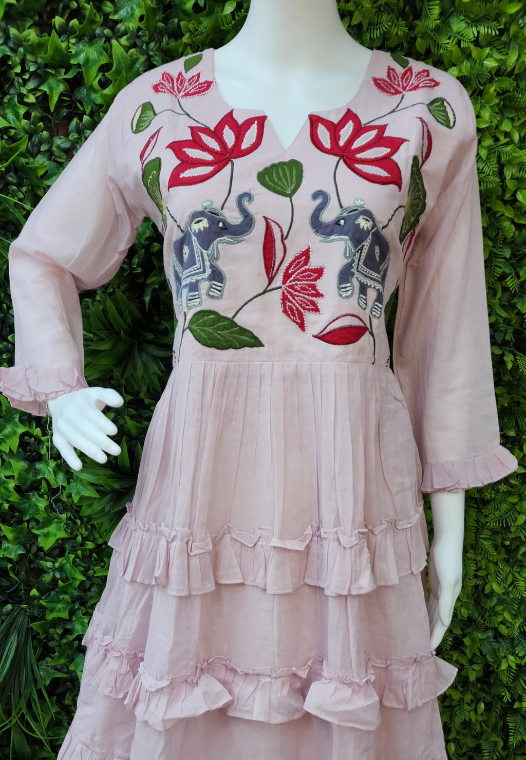 MulCotton Pure Designer Frock