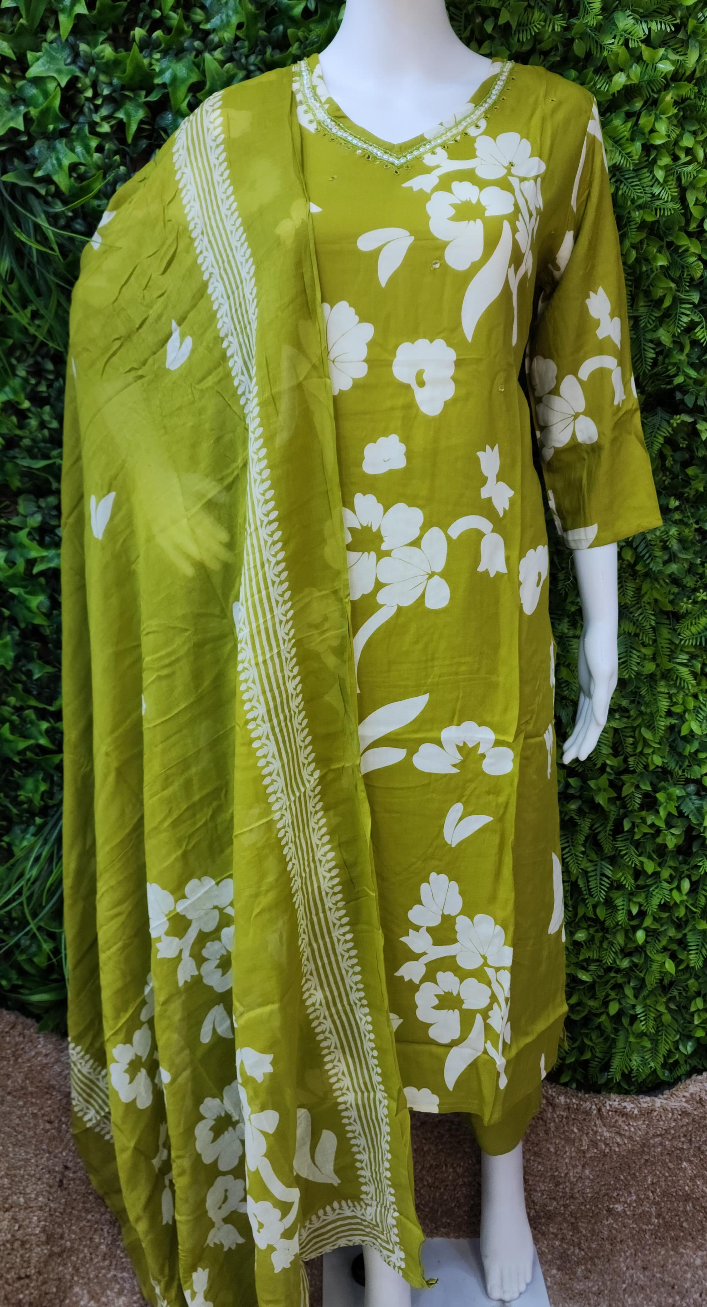 Premium Rayon 3Pc Dress
