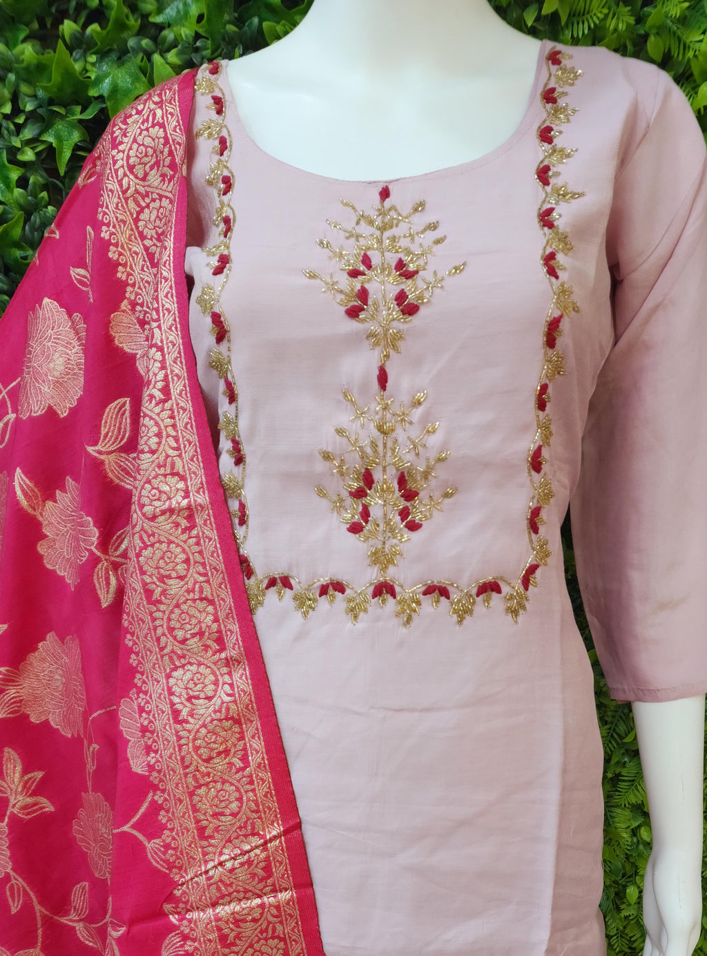 Roman Banaras Partywear Dress
