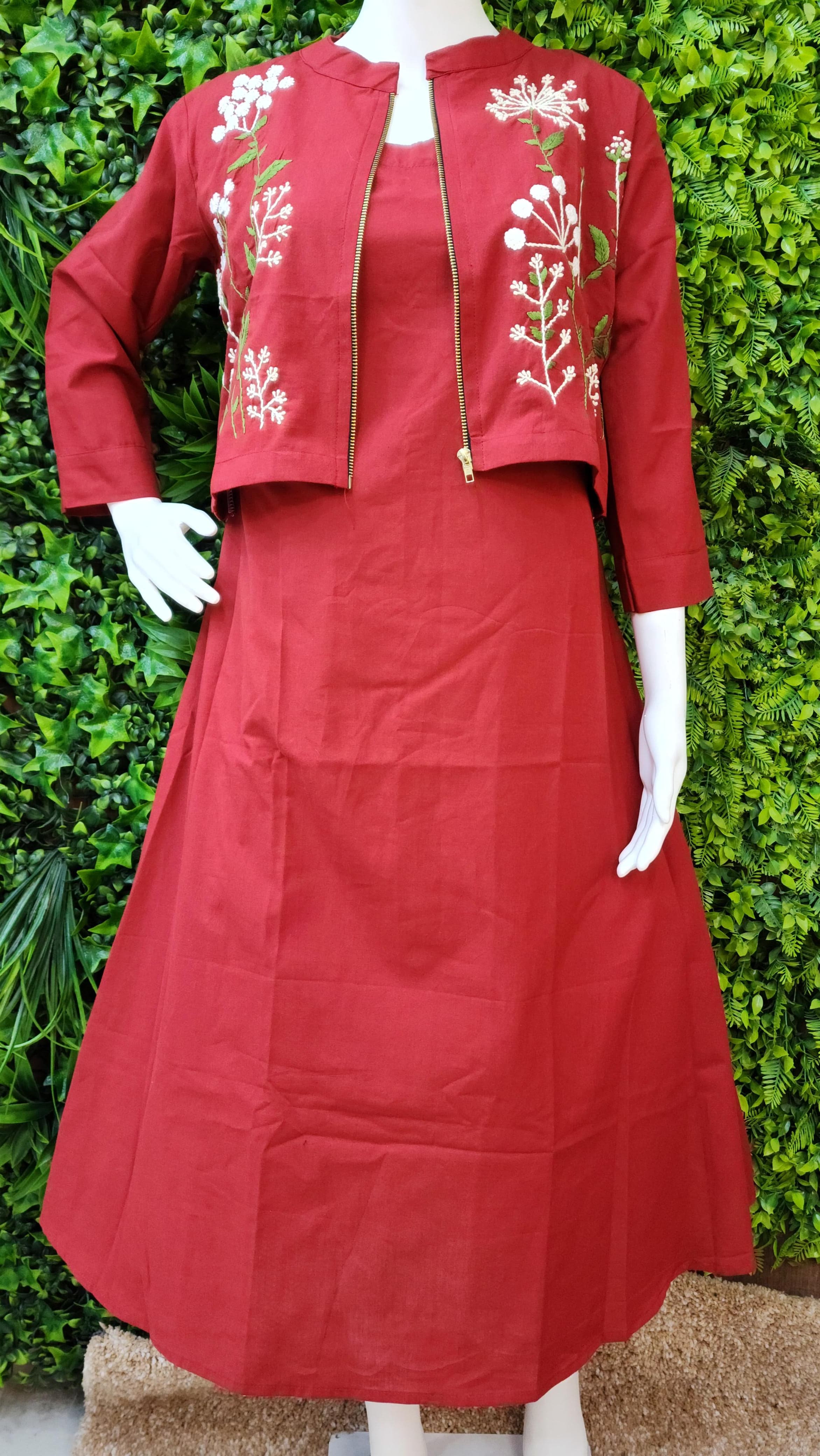 MulCotton Blazzer & Aline Frock