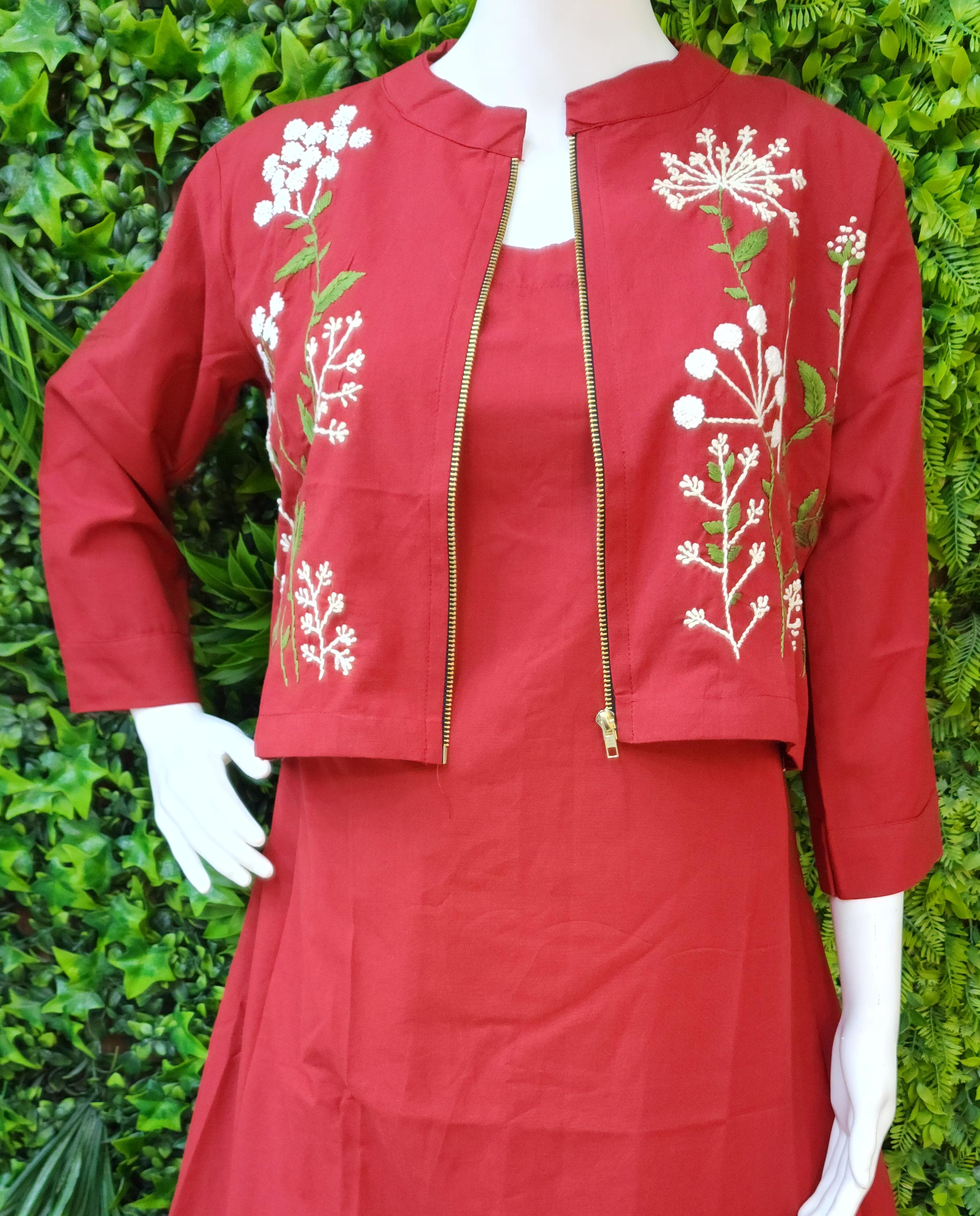 MulCotton Blazzer & Aline Frock