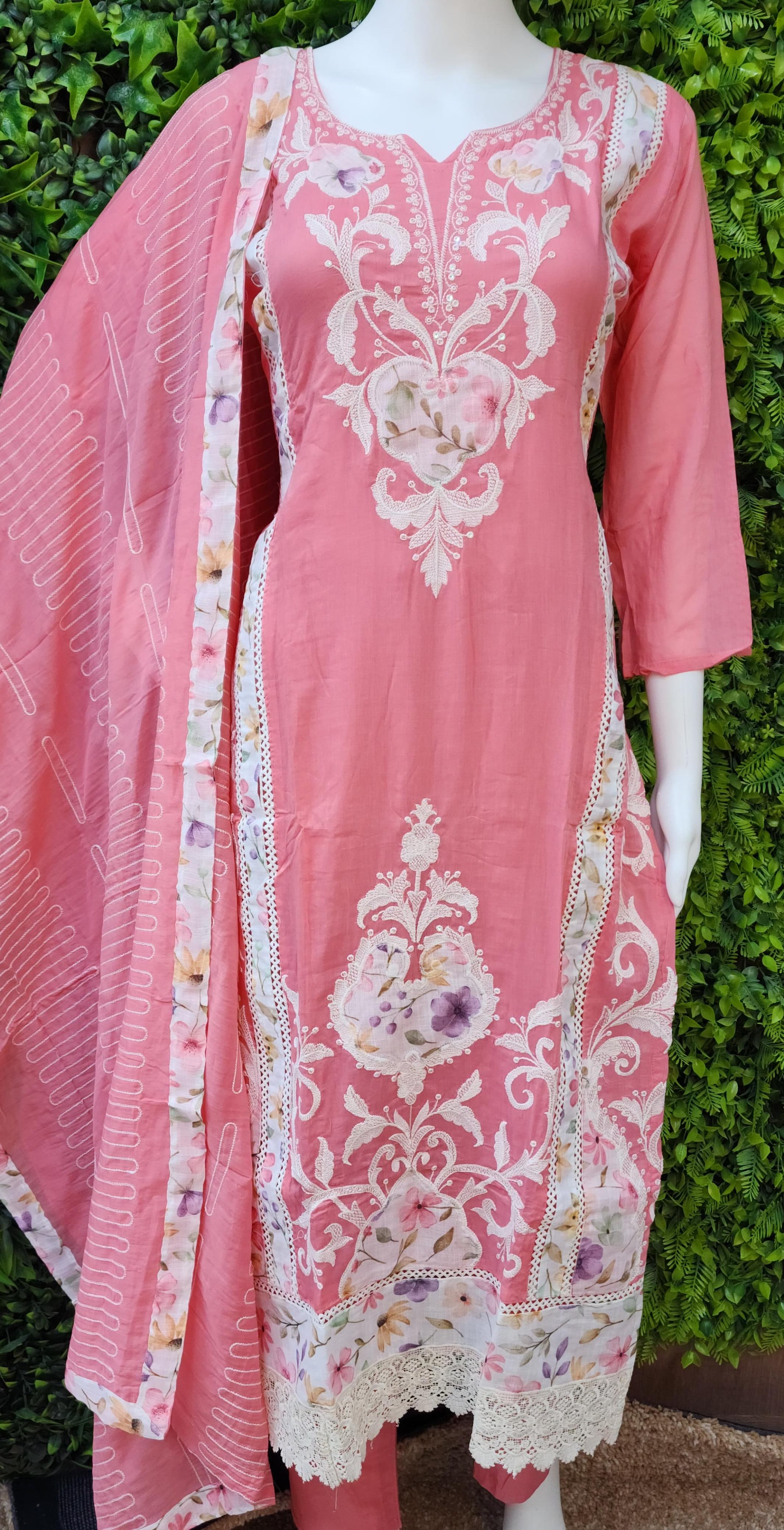 Slub Cotton Fancy Dress
