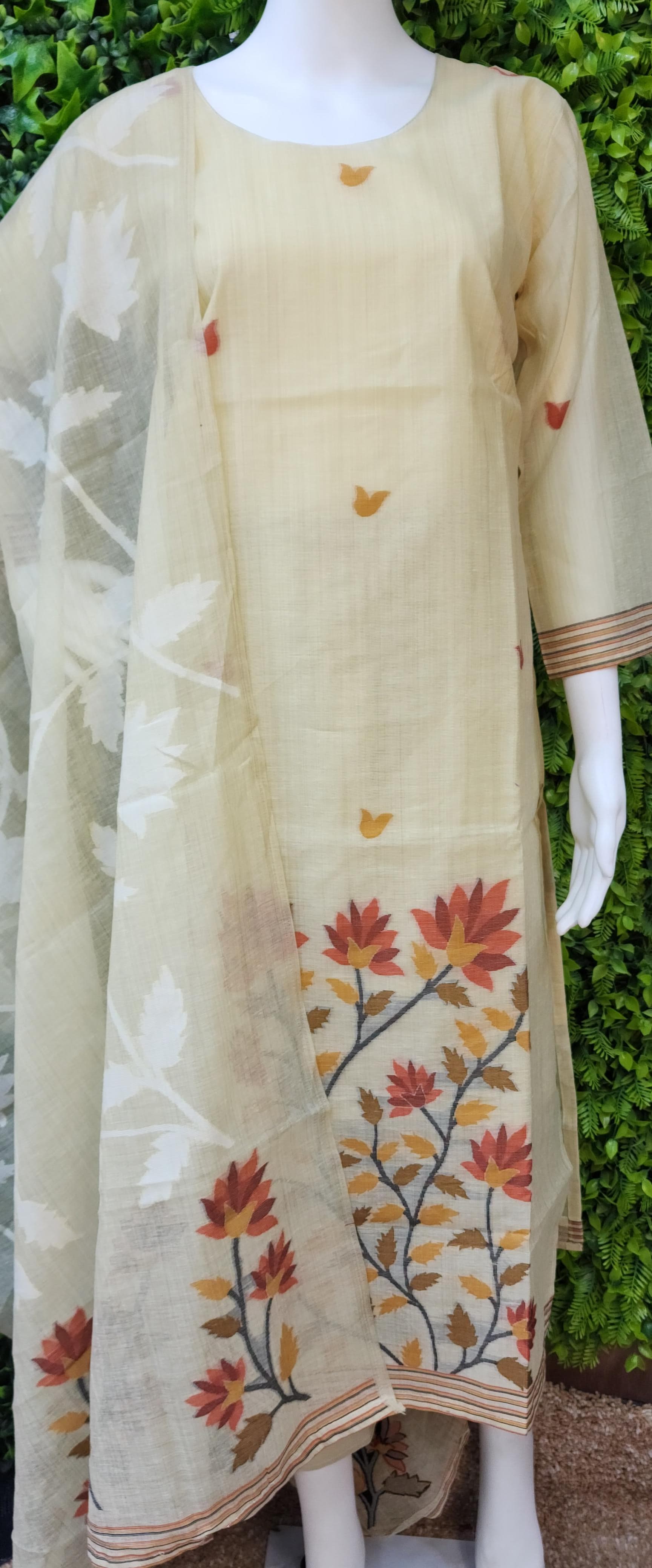 Jamdhani Designer Dress