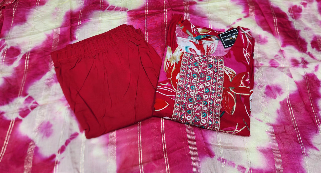Plussize Rayon CasualWear Dress