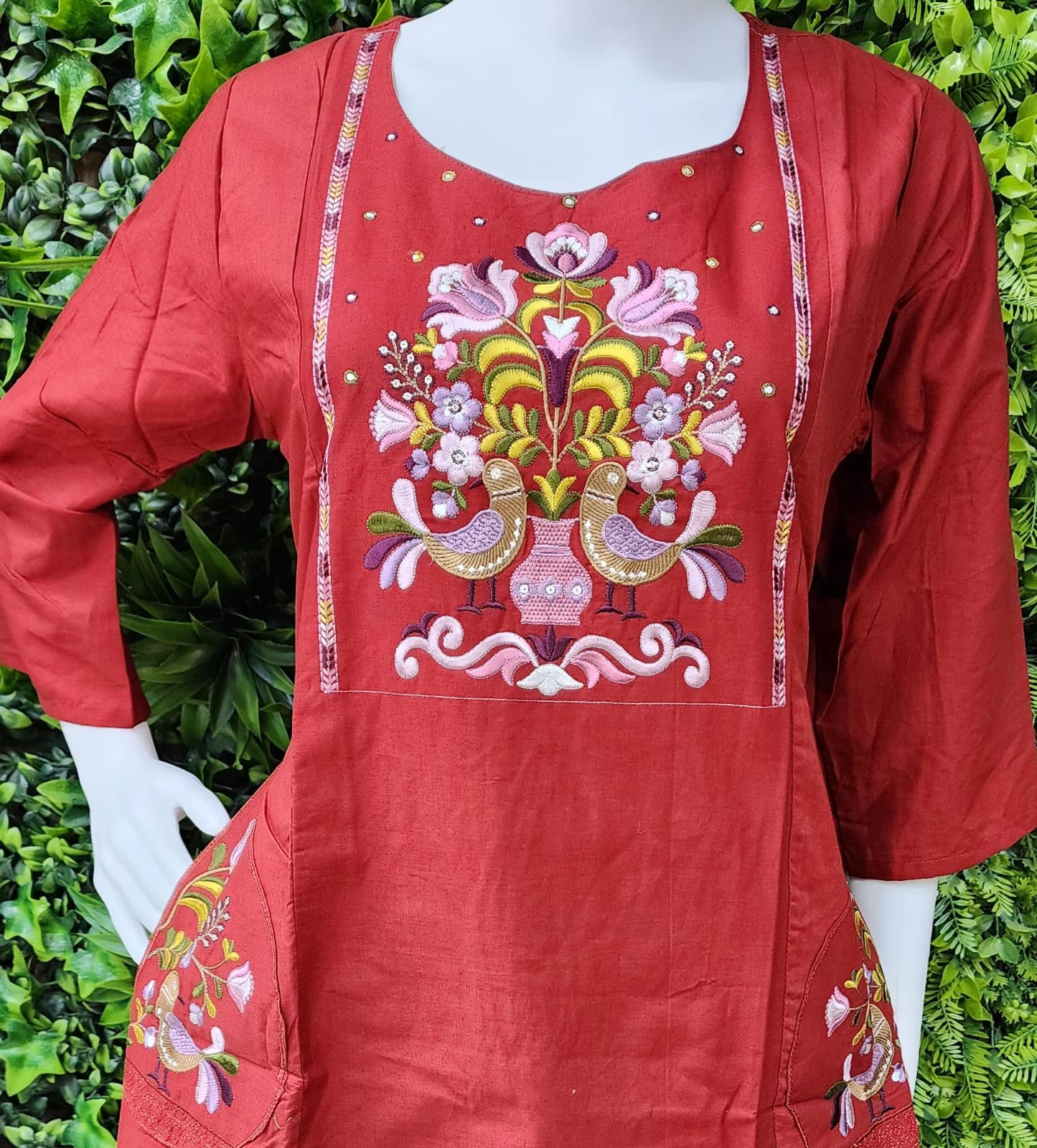 Jaipur Cotton Threadwork 2pc