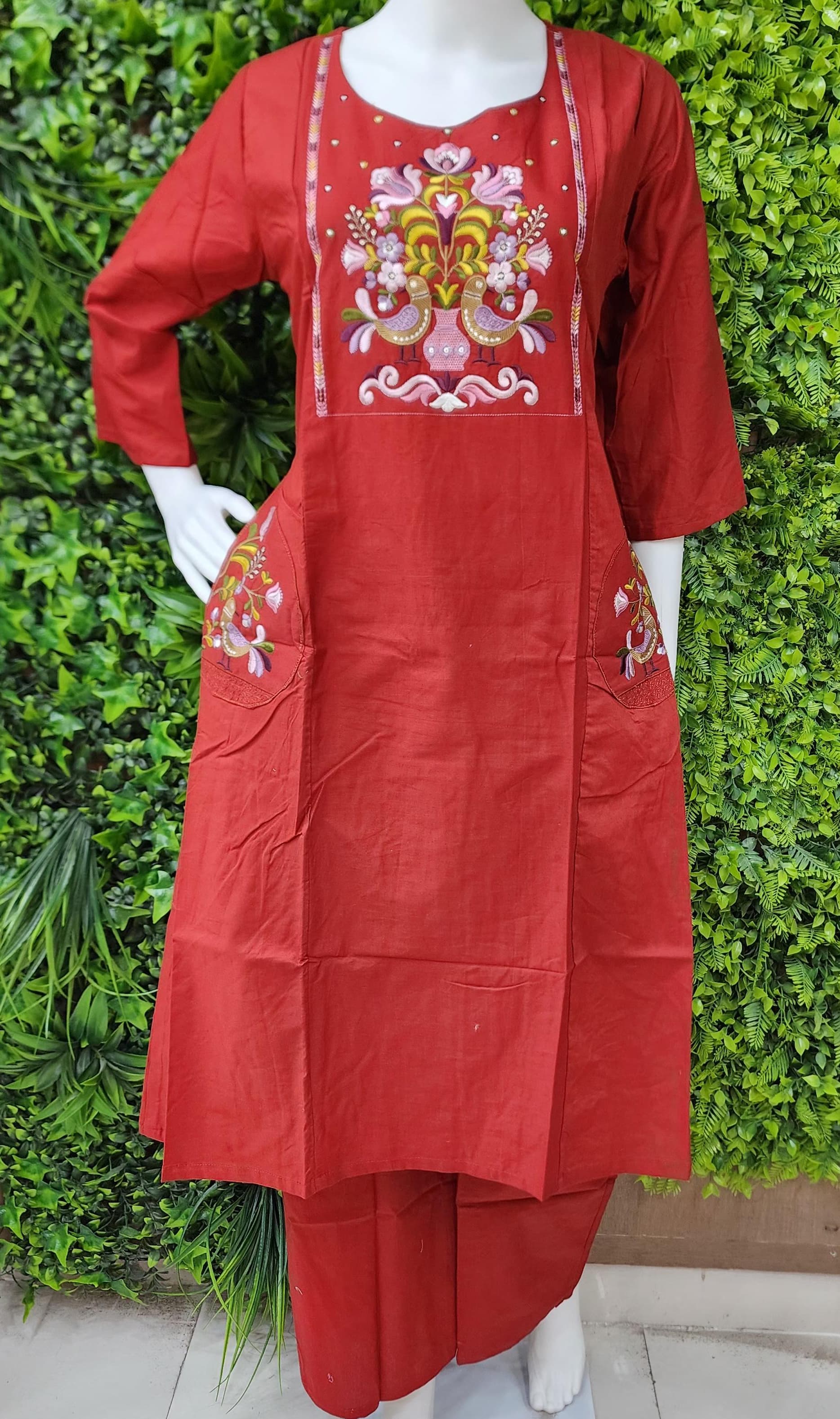 Jaipur Cotton Threadwork 2pc